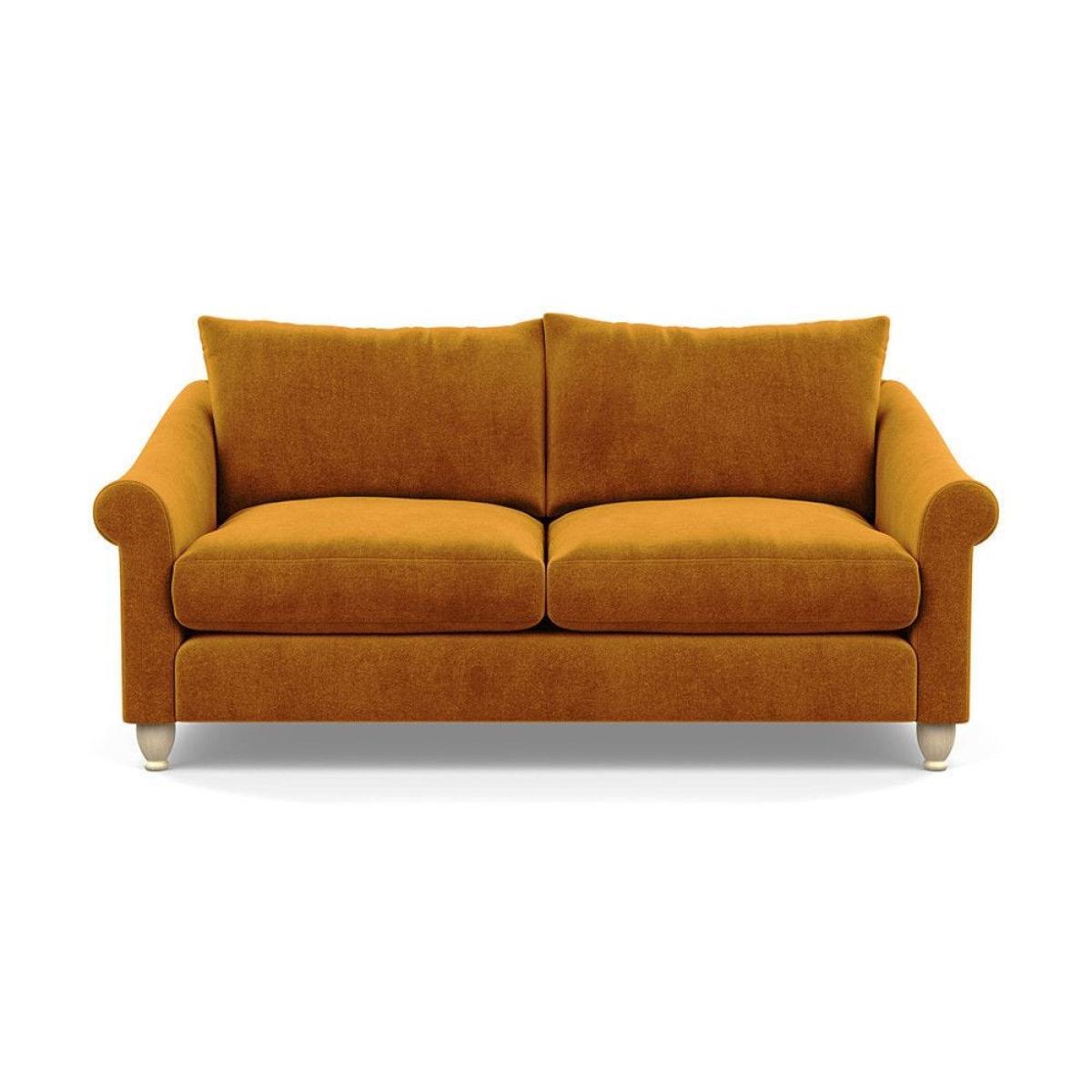 Heal's Devon 3 Seater Brushed Cotton Mist Natural Ash Feet - Heal's UK Furniture – image 47