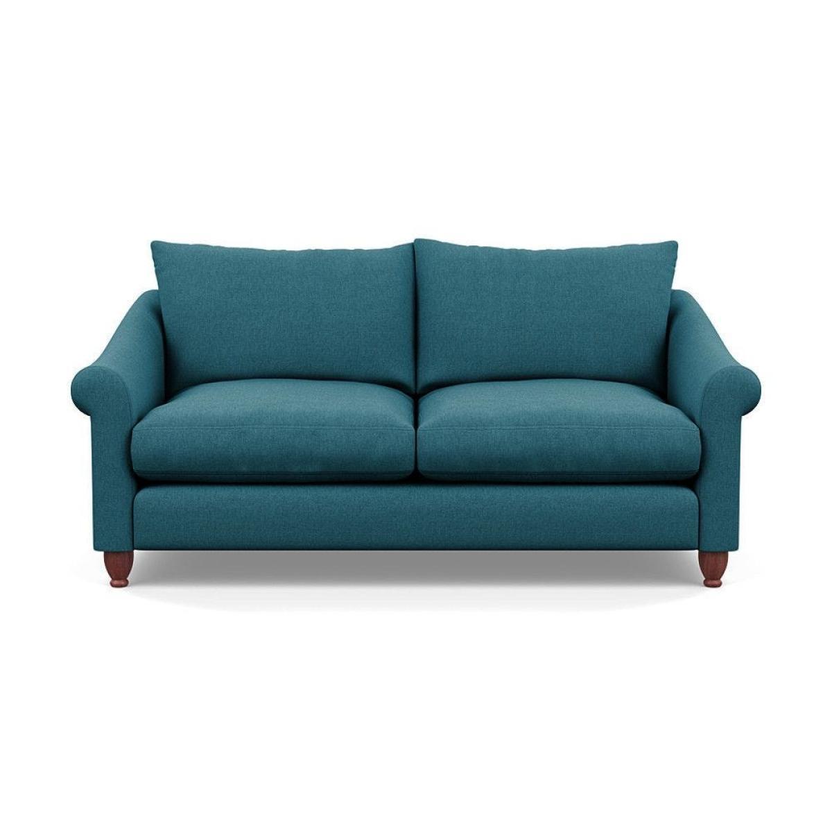 Heal's Devon 3 Seater Brushed Cotton Mist Natural Ash Feet - Heal's UK Furniture – image 48