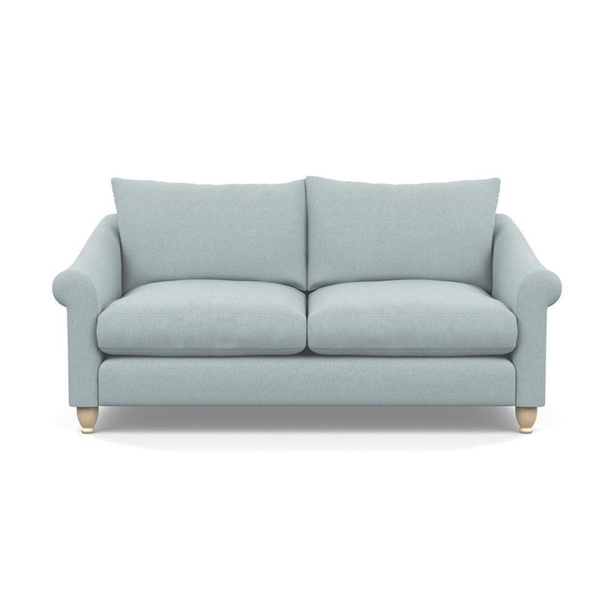 Heal's Devon 3 Seater Brushed Cotton Mist Natural Ash Feet - Heal's UK Furniture – image 54