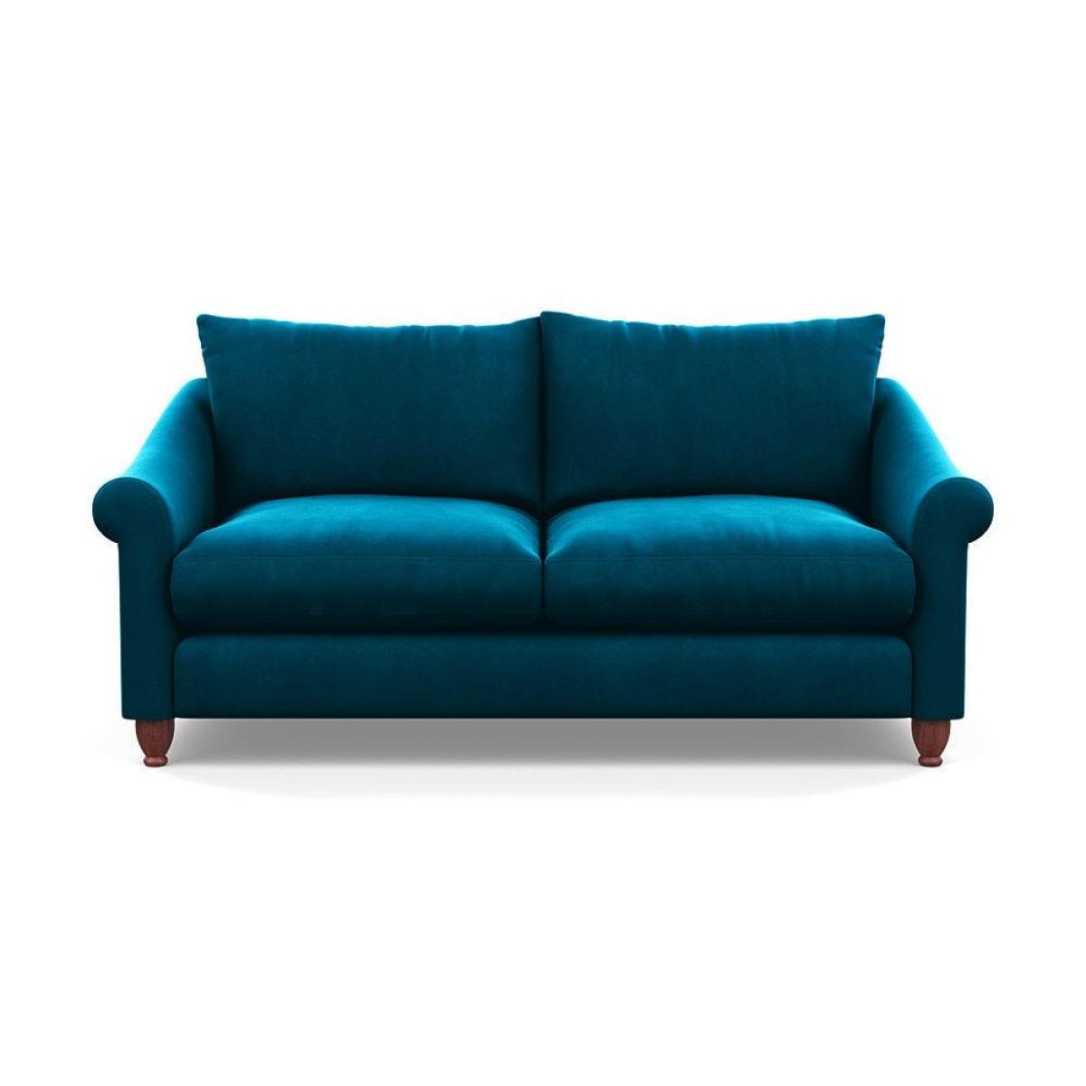 Heal's Devon 3 Seater Brushed Cotton Mist Natural Ash Feet - Heal's UK Furniture – image 56