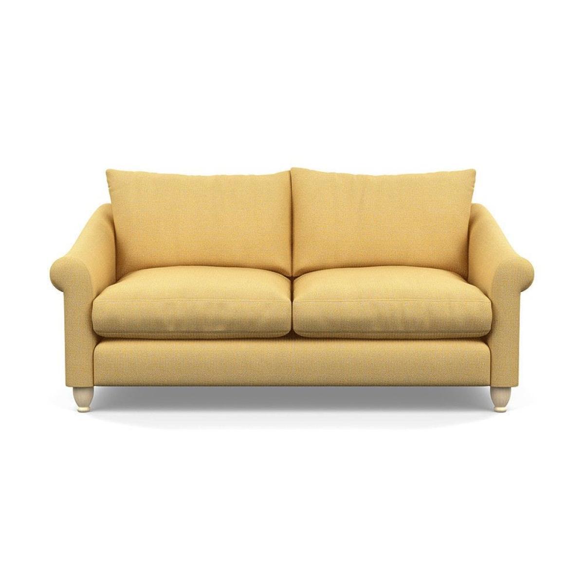 Heal's Devon 3 Seater Brushed Cotton Mist Natural Ash Feet - Heal's UK Furniture – image 67