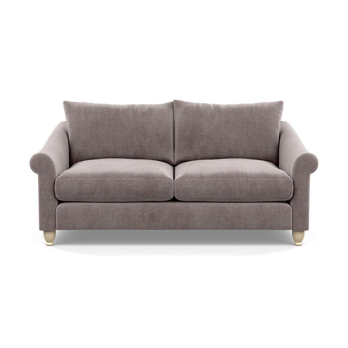 Heal's Devon 3 Seater Brushed Cotton Mist Natural Ash Feet - Heal's UK Furniture – image 76