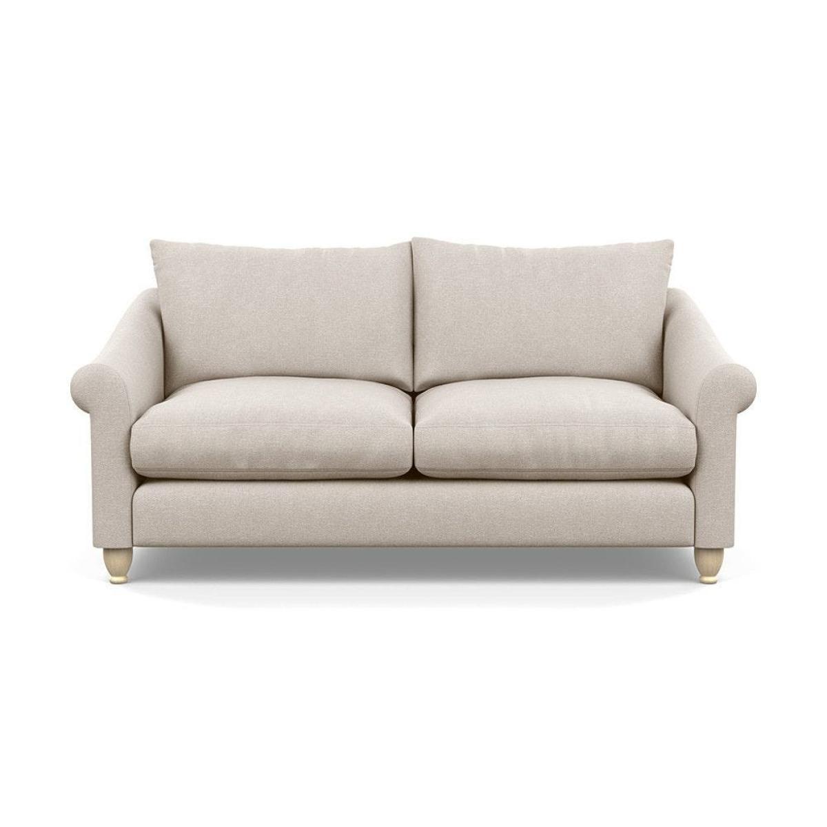 Heal's Devon 3 Seater Brushed Cotton Mist Natural Ash Feet - Heal's UK Furniture – image 10