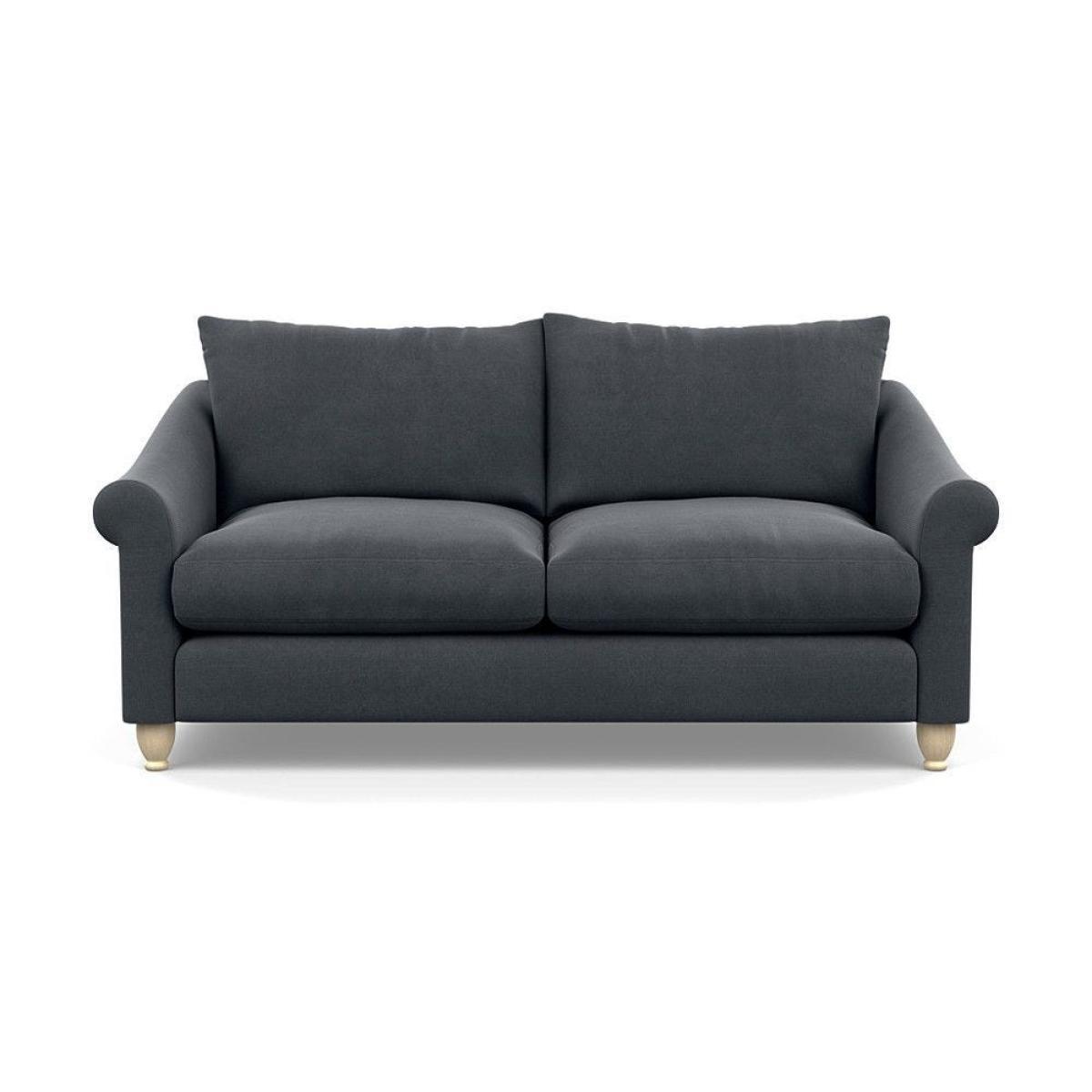 Heal's Devon 3 Seater Brushed Cotton Mist Natural Ash Feet - Heal's UK Furniture – image 93