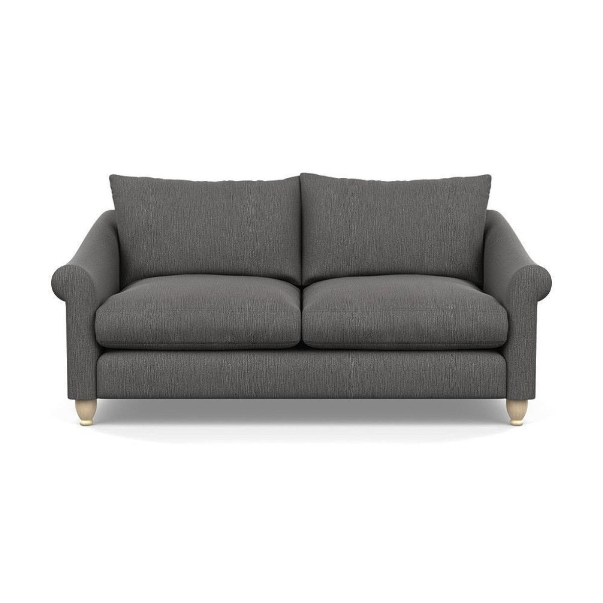 Heal's Devon 3 Seater Brushed Cotton Mist Natural Ash Feet - Heal's UK Furniture – image 100
