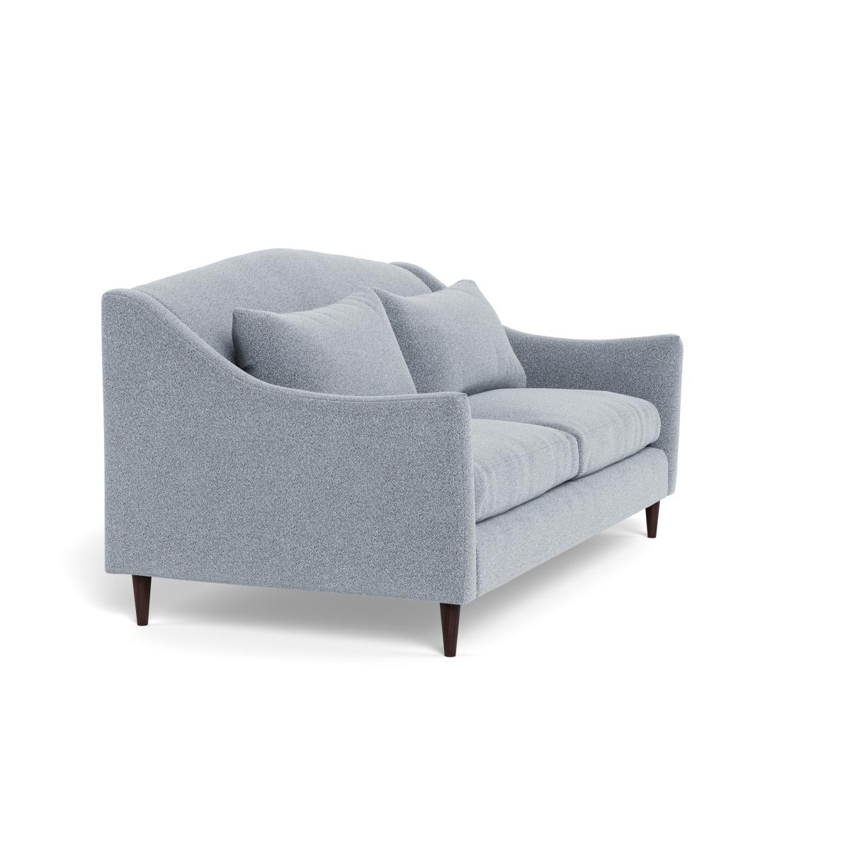 Heal's Somerset 3 Seater Sofa Boucle Steel Natural Feet – image 2