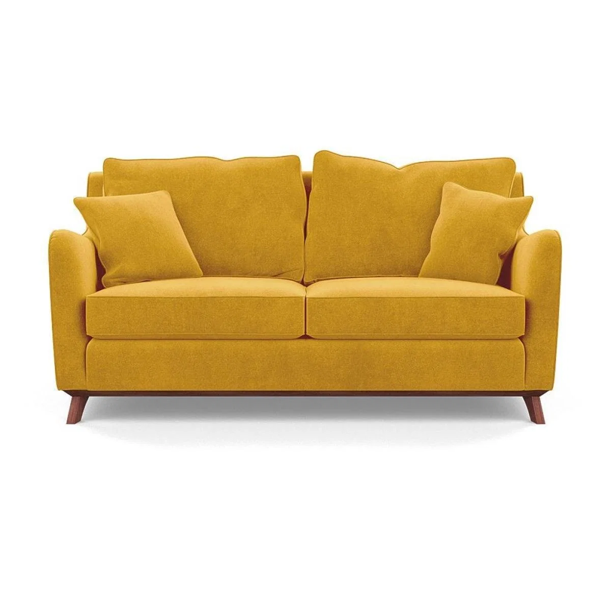 Heal's Ravello 3 Seater Sofa Velvet Midnight Natural - Heal's UK Furniture – image 2