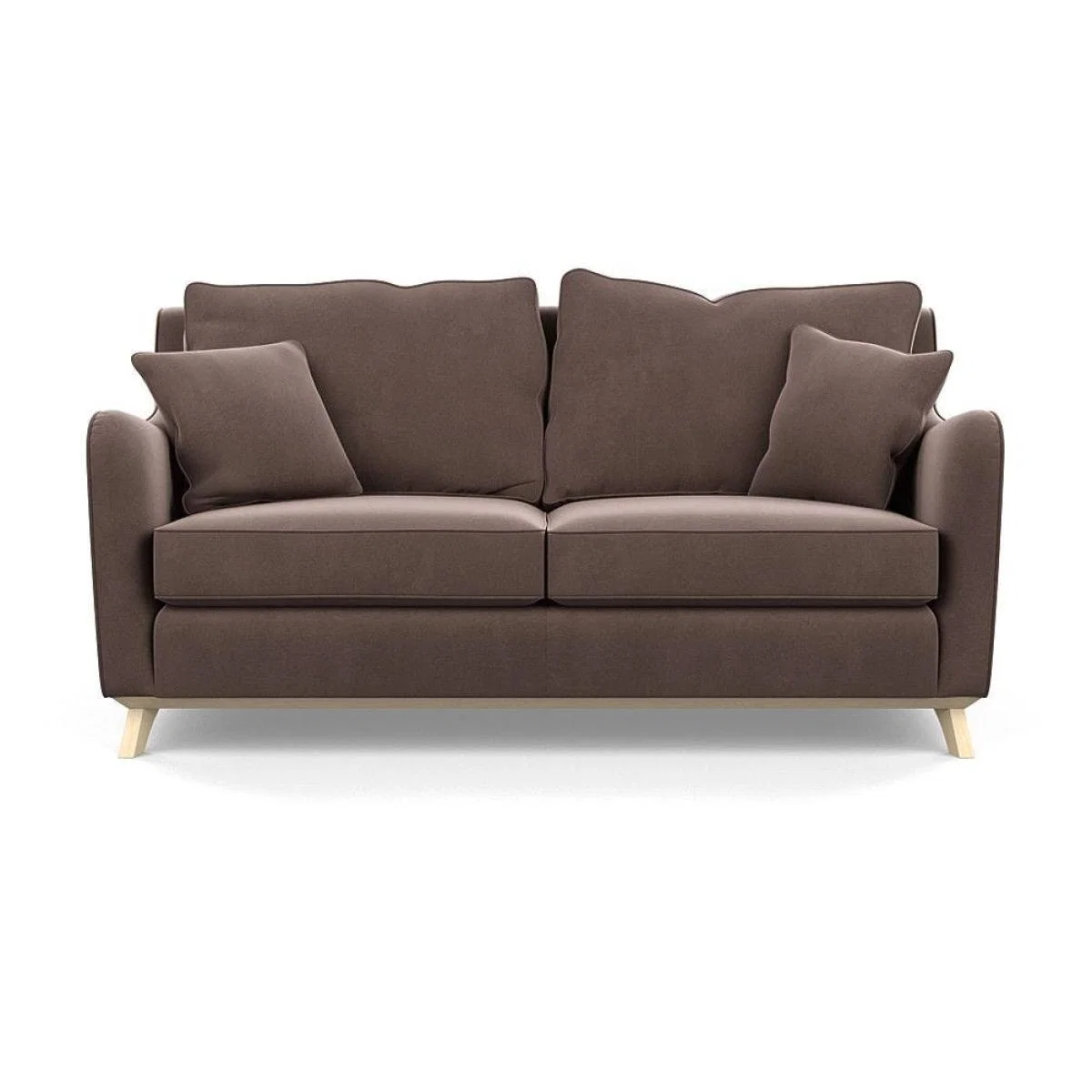 Heal's Ravello 3 Seater Sofa Velvet Midnight Natural - Heal's UK Furniture – image 15