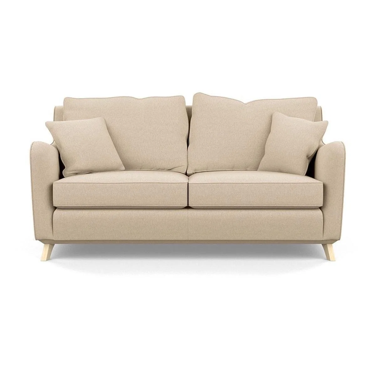 Heal's Ravello 3 Seater Sofa Velvet Midnight Natural - Heal's UK Furniture – image 16