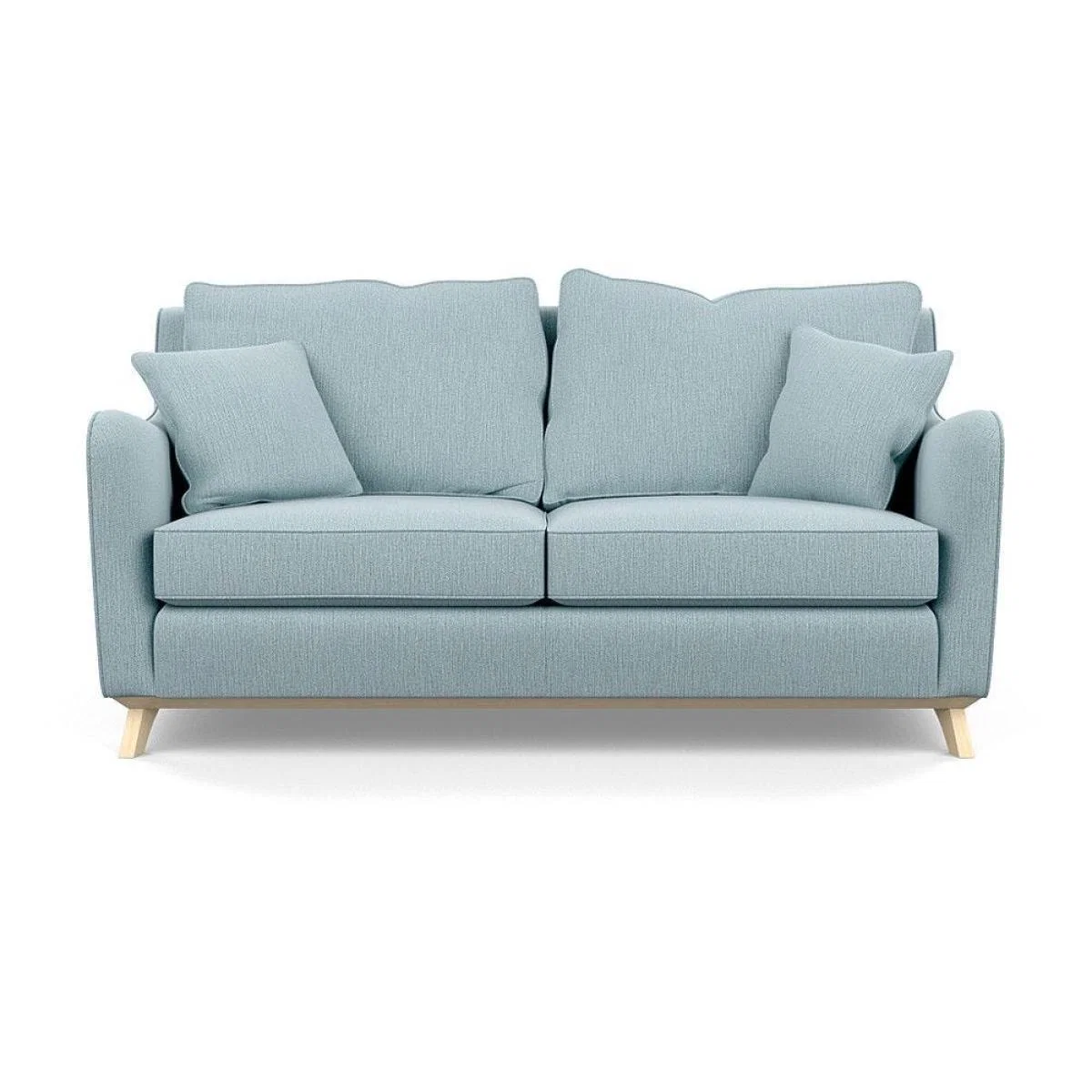 Heal's Ravello 3 Seater Sofa Velvet Midnight Natural - Heal's UK Furniture – image 19