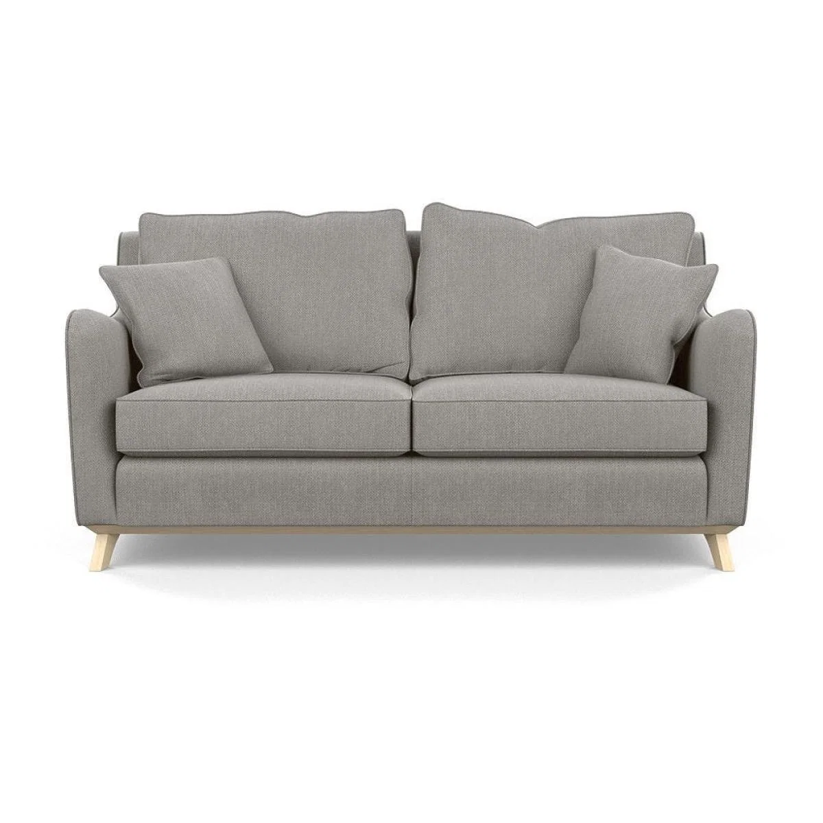 Heal's Ravello 3 Seater Sofa Velvet Midnight Natural - Heal's UK Furniture – image 20