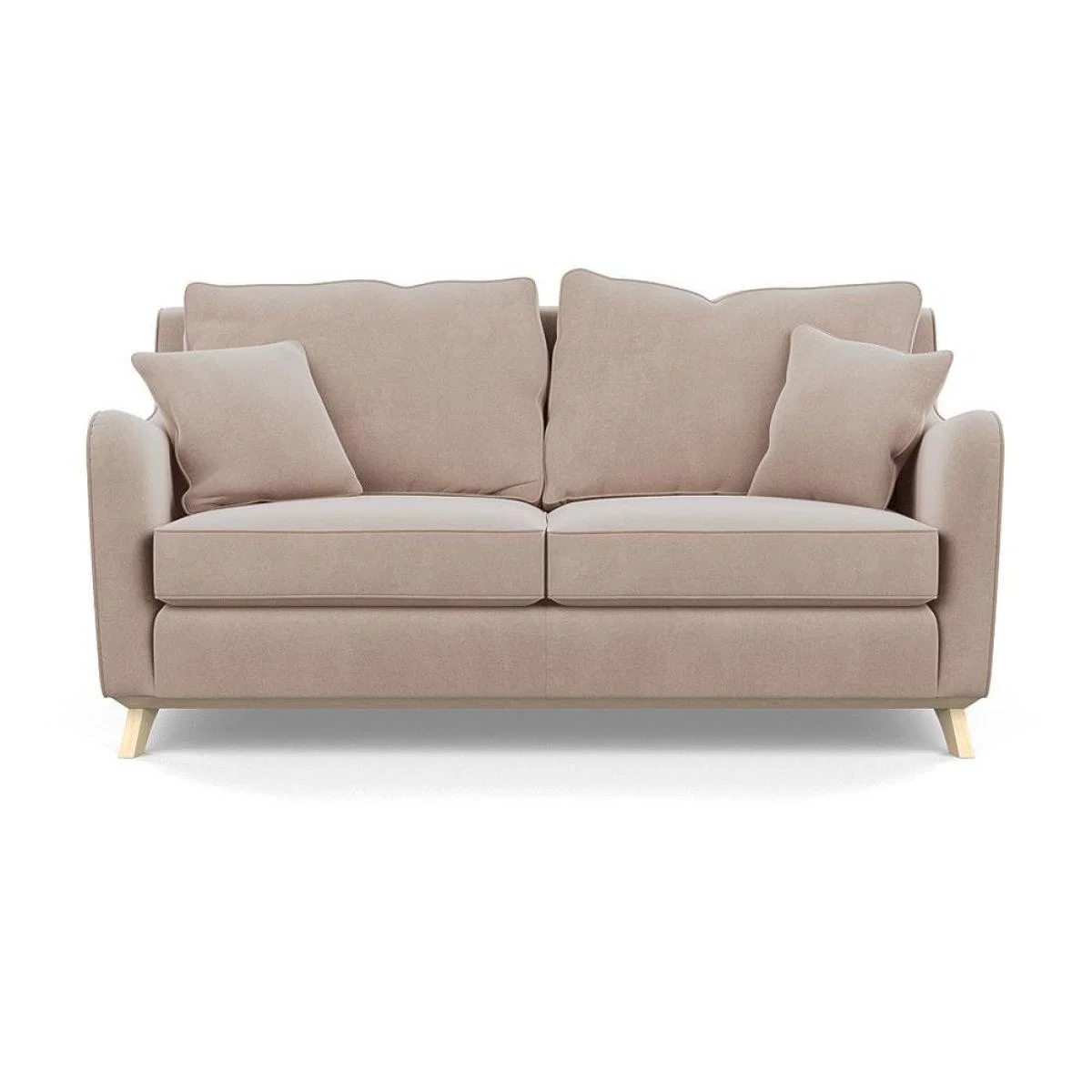 Heal's Ravello 3 Seater Sofa Velvet Midnight Natural - Heal's UK Furniture – image 22