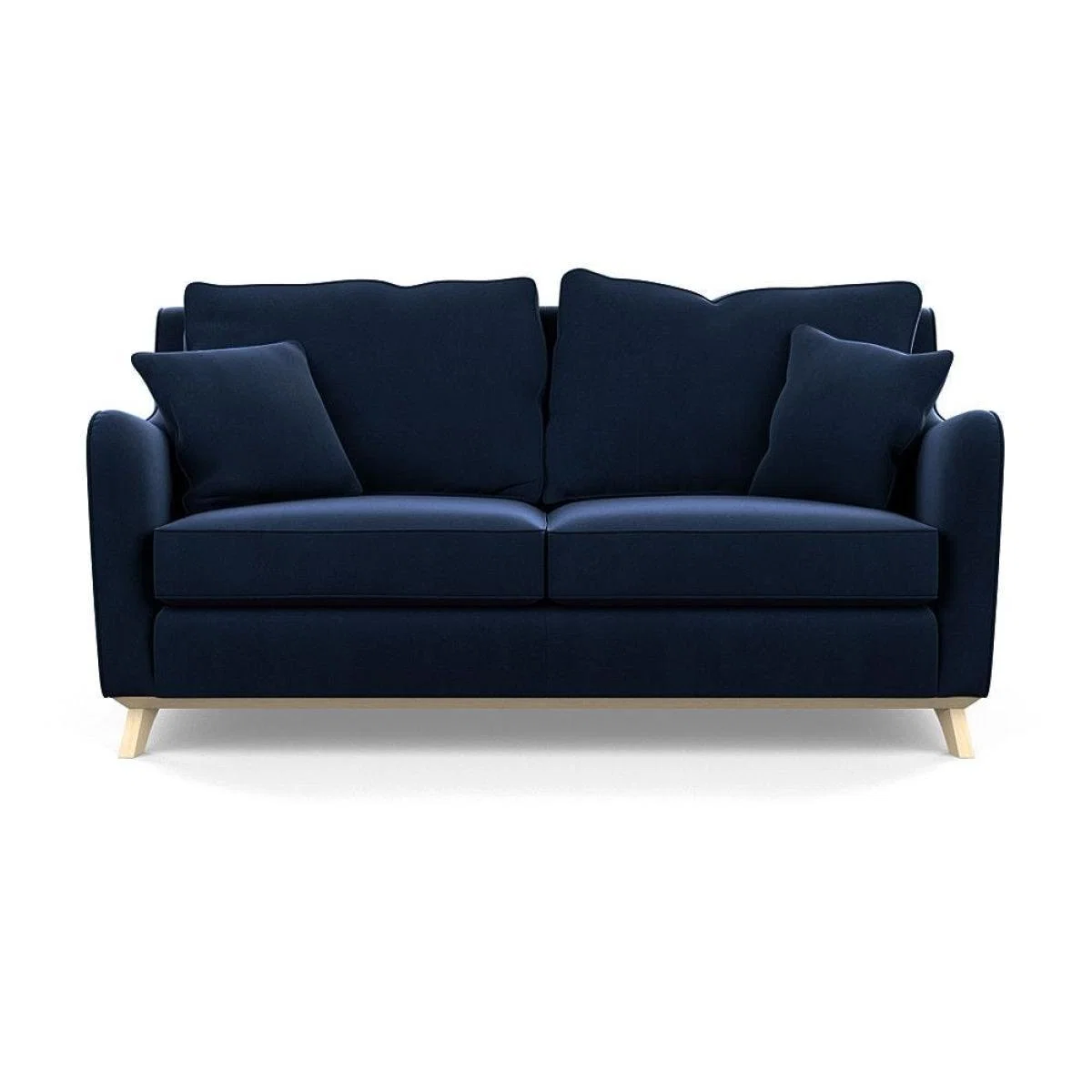 Heal's Ravello 3 Seater Sofa Velvet Midnight Natural - Heal's UK Furniture – image 25