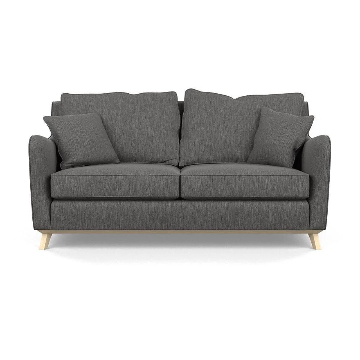 Heal's Ravello 3 Seater Sofa Velvet Midnight Natural - Heal's UK Furniture – image 27