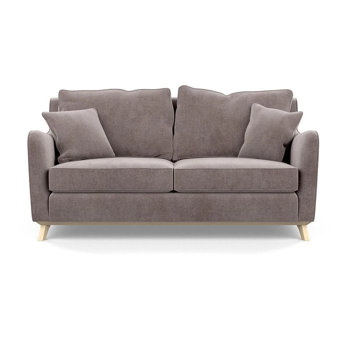 Heal's Ravello 3 Seater Sofa Velvet Midnight Natural - Heal's UK Furniture – image 31