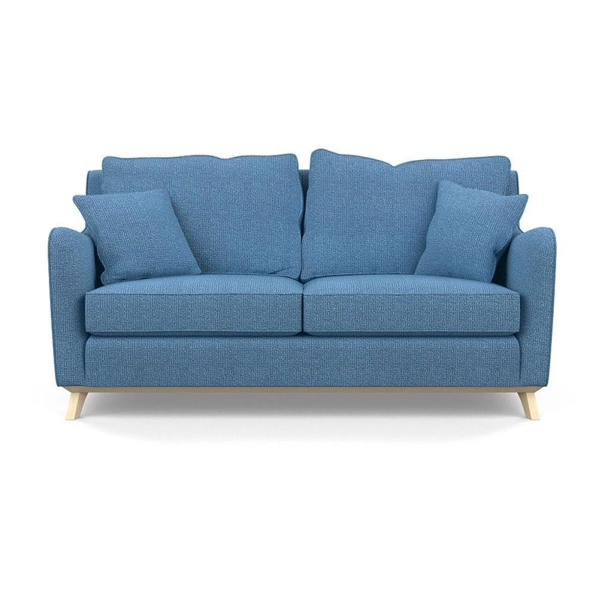 Heal's Ravello 3 Seater Sofa Velvet Midnight Natural - Heal's UK Furniture – image 32