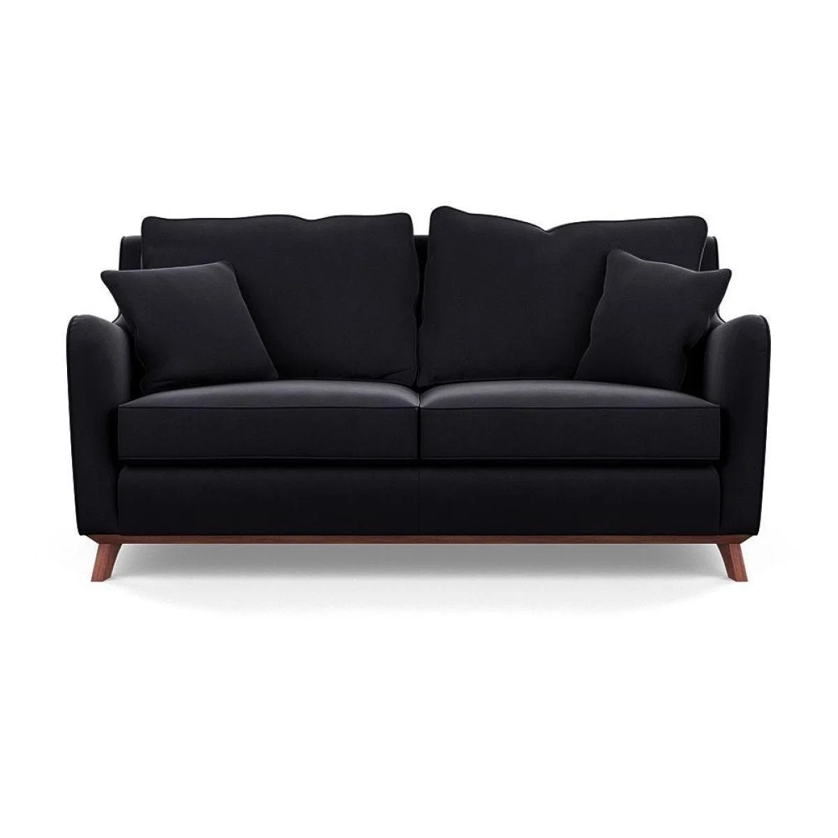 Heal's Ravello 3 Seater Sofa Velvet Midnight Natural - Heal's UK Furniture – image 38