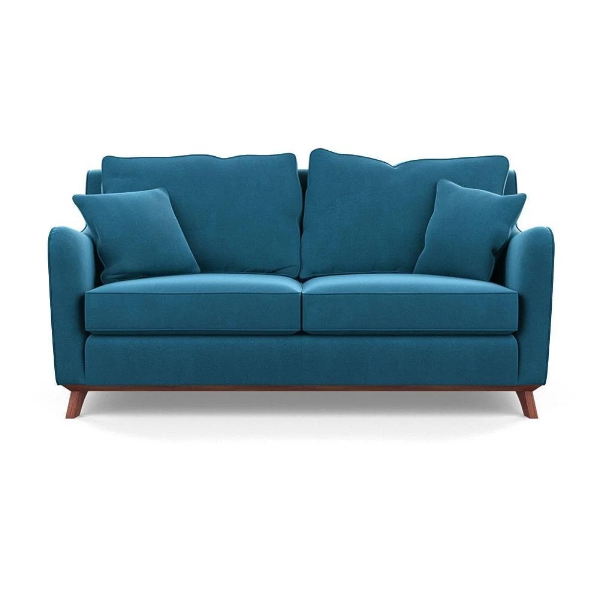 Heal's Ravello 3 Seater Sofa Velvet Midnight Natural - Heal's UK Furniture – image 40