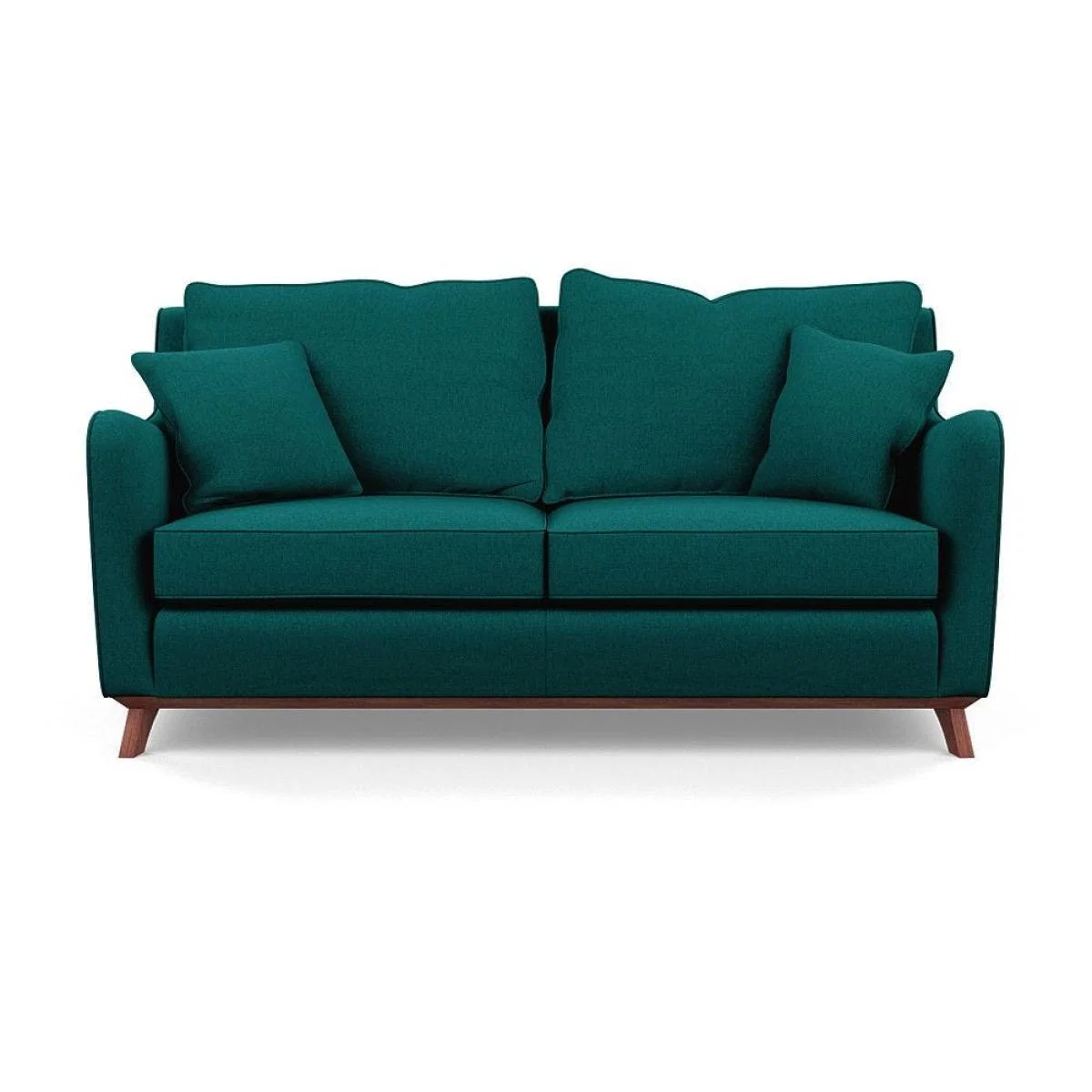 Heal's Ravello 3 Seater Sofa Velvet Midnight Natural - Heal's UK Furniture – image 44