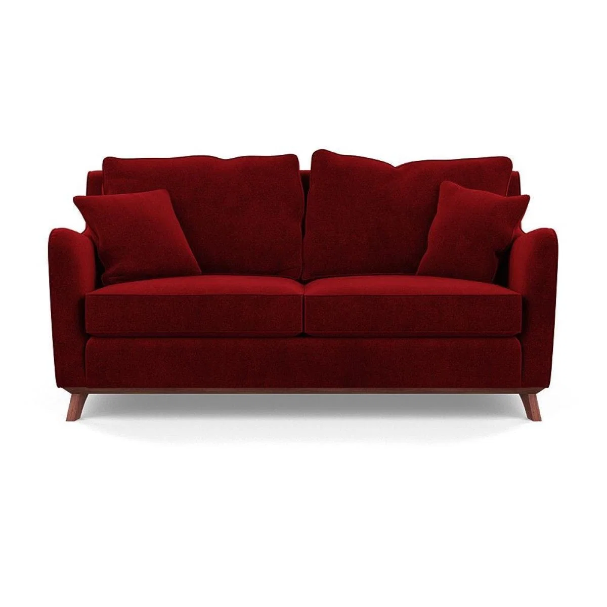 Heal's Ravello 3 Seater Sofa Velvet Midnight Natural - Heal's UK Furniture – image 48