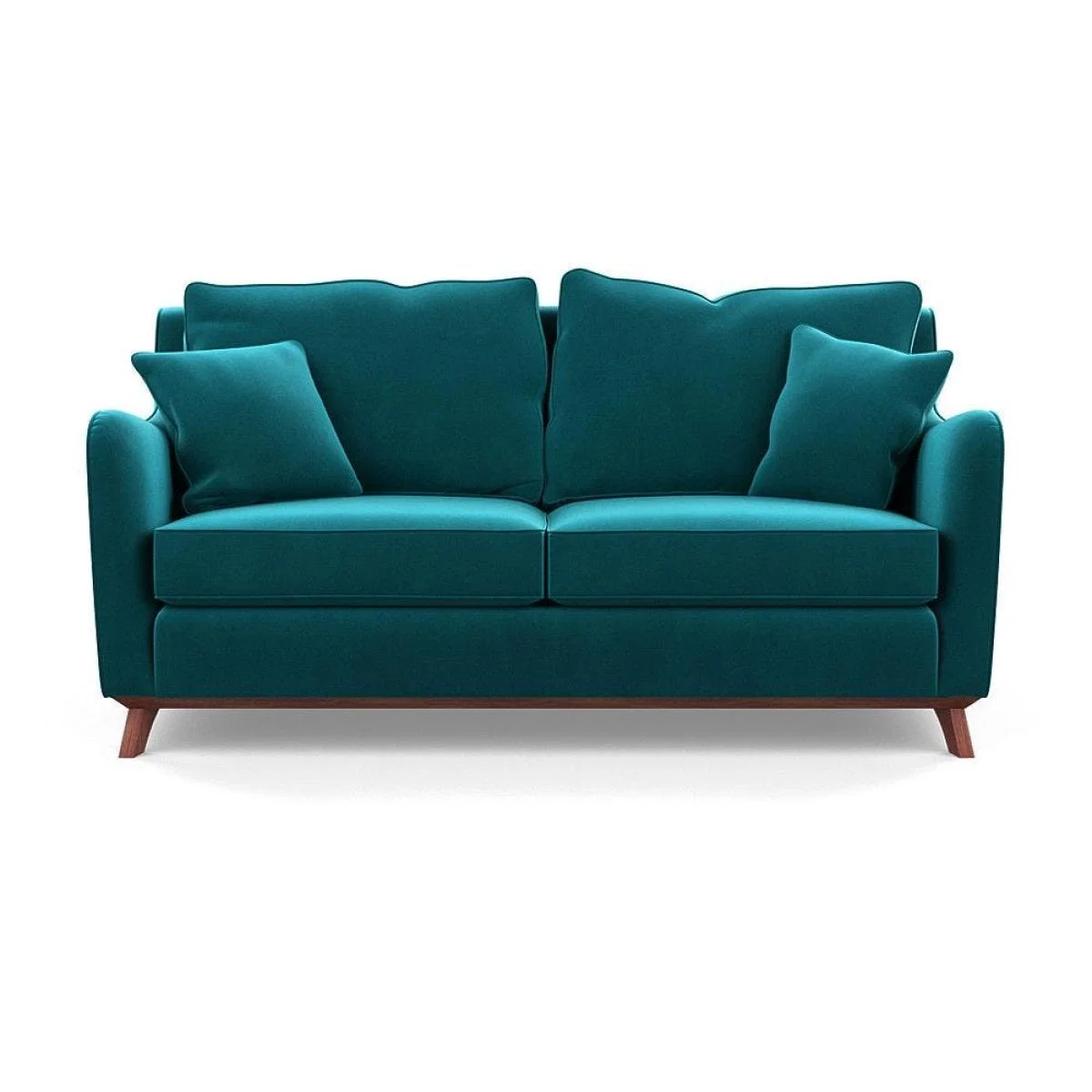 Heal's Ravello 3 Seater Sofa Velvet Midnight Natural - Heal's UK Furniture – image 49