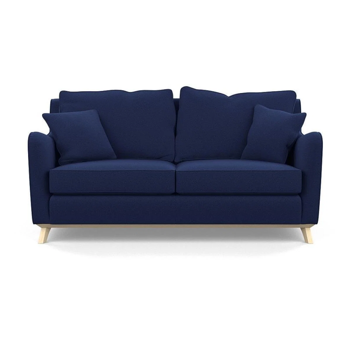 Heal's Ravello 3 Seater Sofa Velvet Midnight Natural - Heal's UK Furniture – image 6
