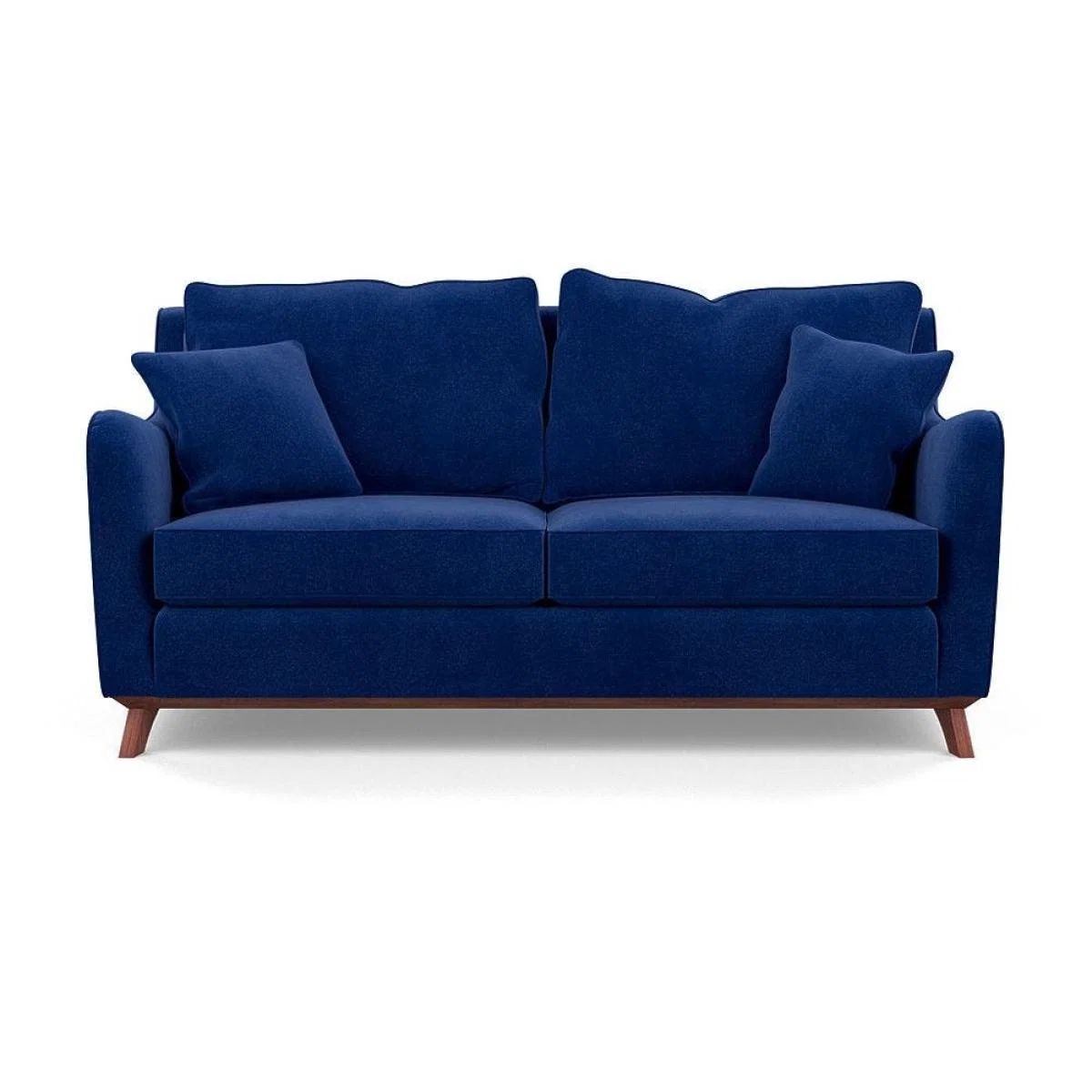 Heal's Ravello 3 Seater Sofa Velvet Midnight Natural - Heal's UK Furniture – image 51