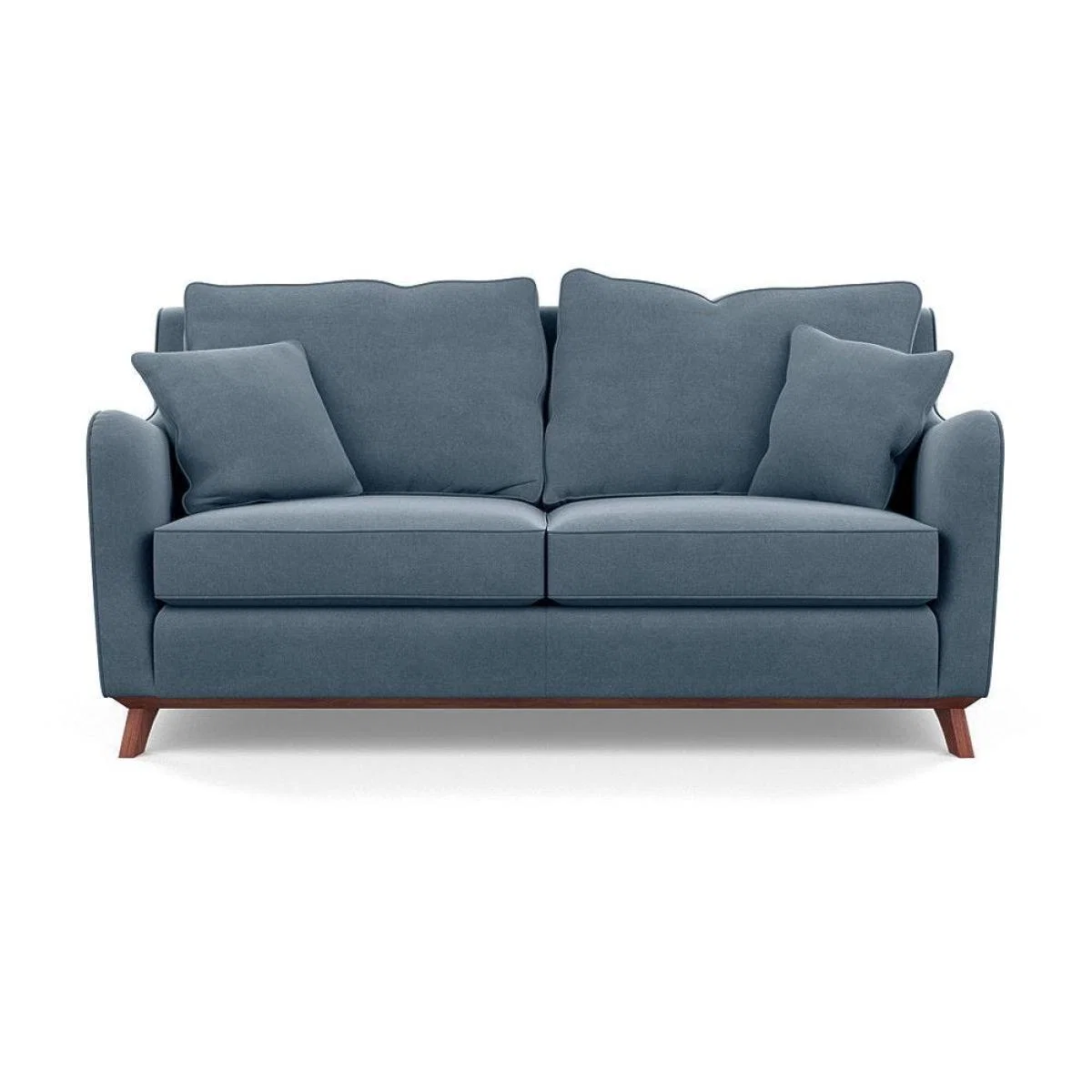 Heal's Ravello 3 Seater Sofa Velvet Midnight Natural - Heal's UK Furniture – image 53