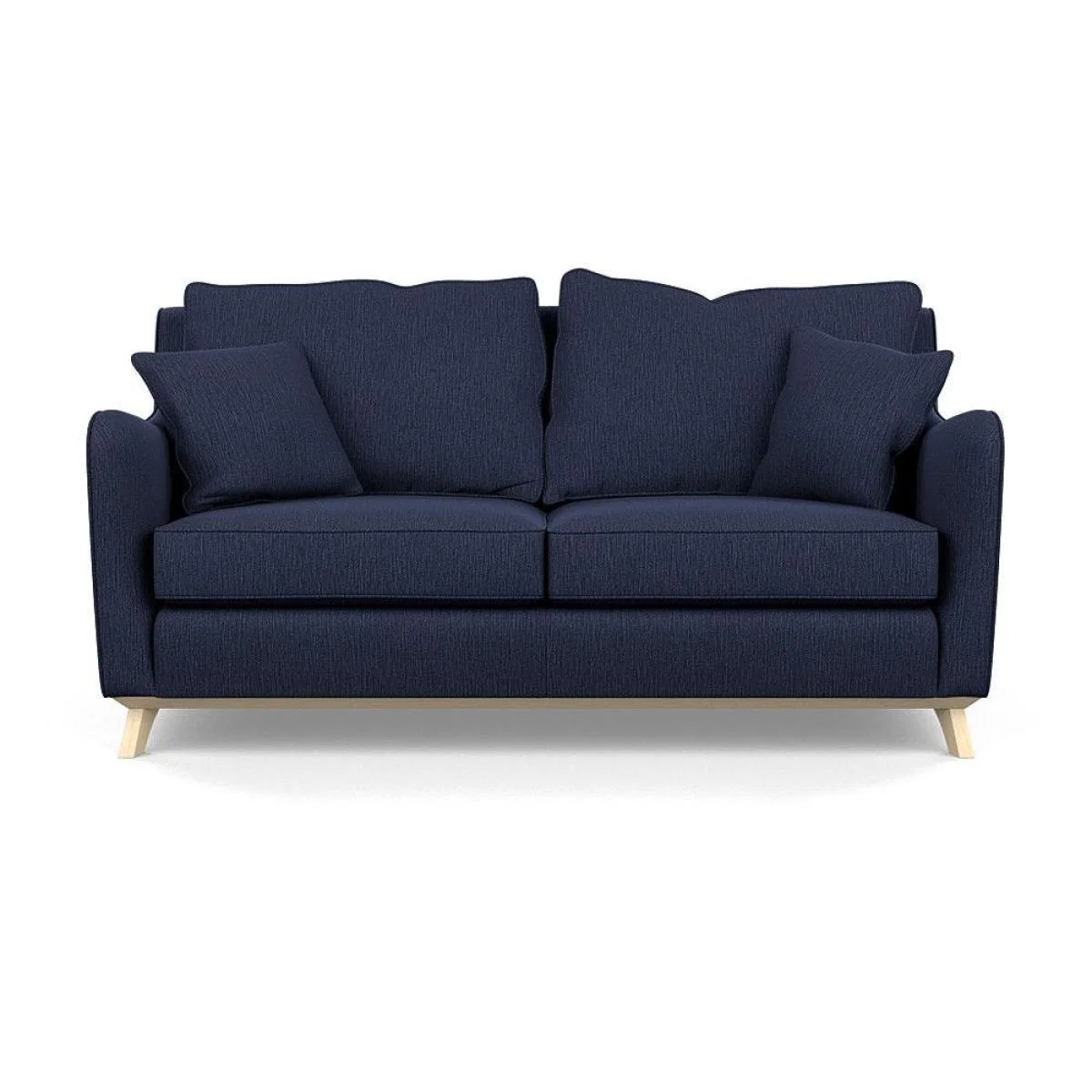 Heal's Ravello 3 Seater Sofa Velvet Midnight Natural - Heal's UK Furniture – image 59
