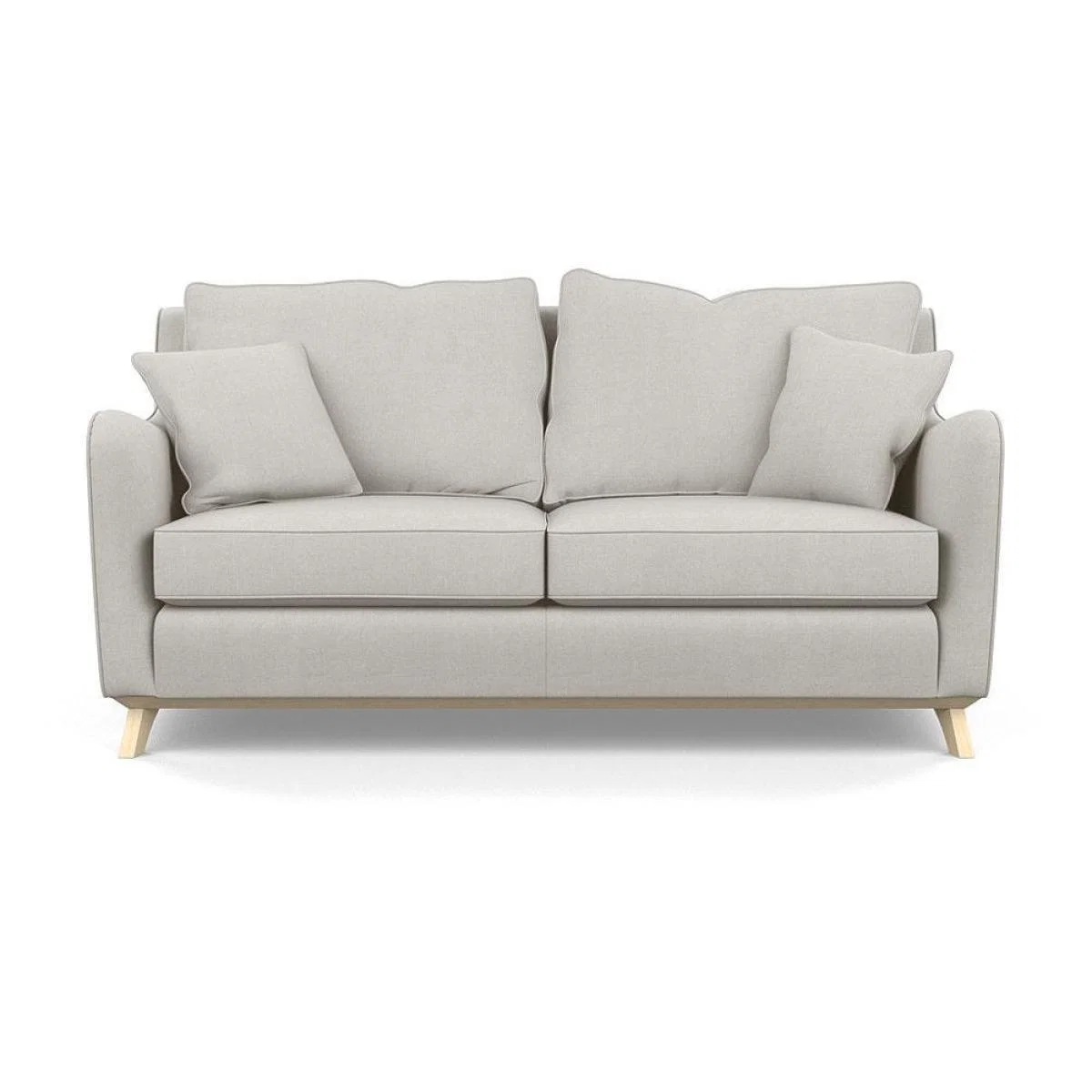 Heal's Ravello 3 Seater Sofa Velvet Midnight Natural - Heal's UK Furniture – image 64