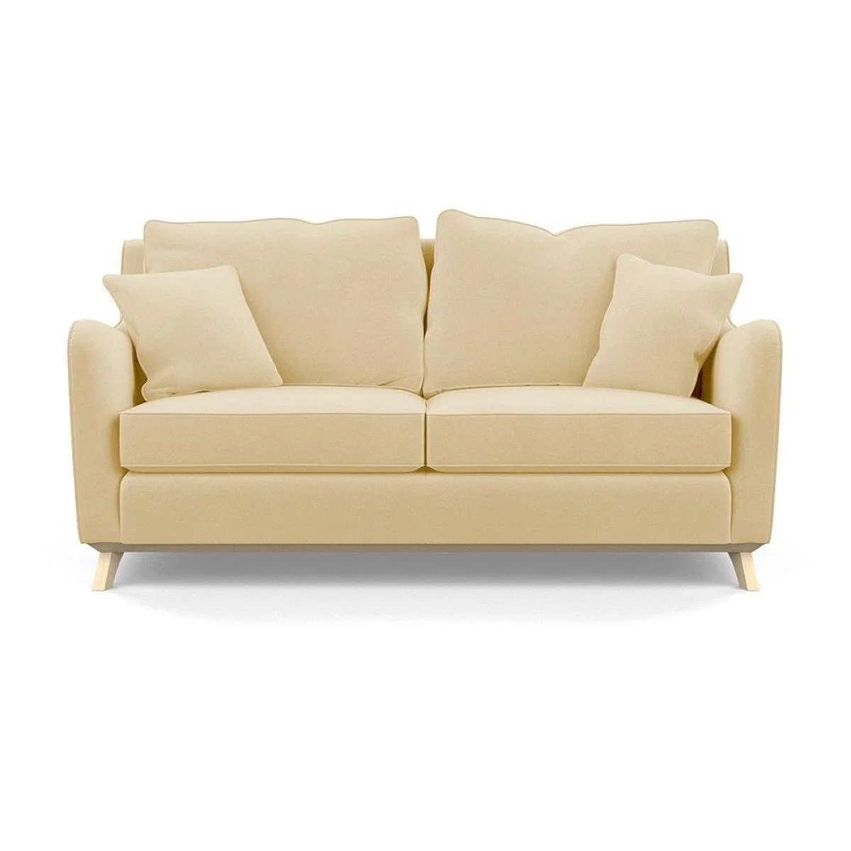 Heal's Ravello 3 Seater Sofa Velvet Midnight Natural - Heal's UK Furniture – image 65