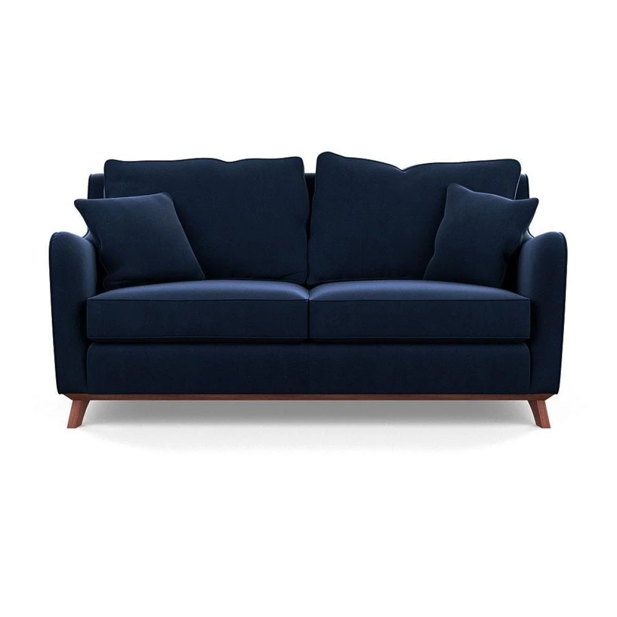 Heal's Ravello 3 Seater Sofa Velvet Midnight Natural - Heal's UK Furniture – image 68