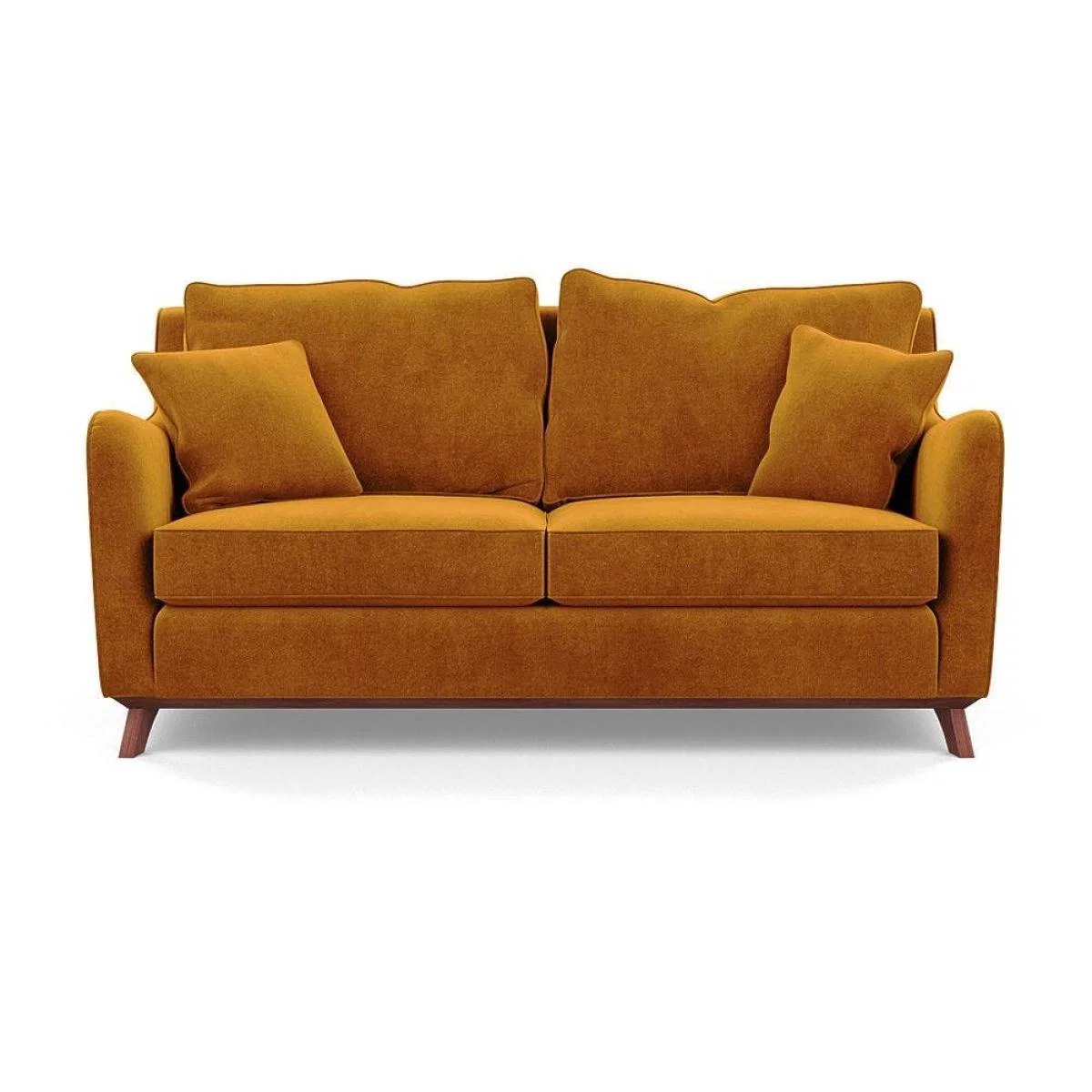 Heal's Ravello 3 Seater Sofa Velvet Midnight Natural - Heal's UK Furniture – image 69