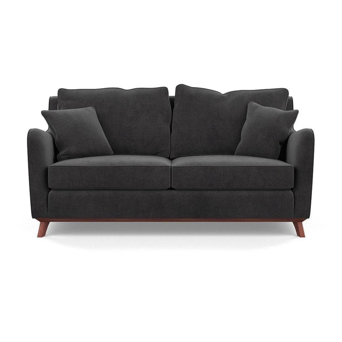 Heal's Ravello 3 Seater Sofa Velvet Midnight Natural - Heal's UK Furniture – image 71