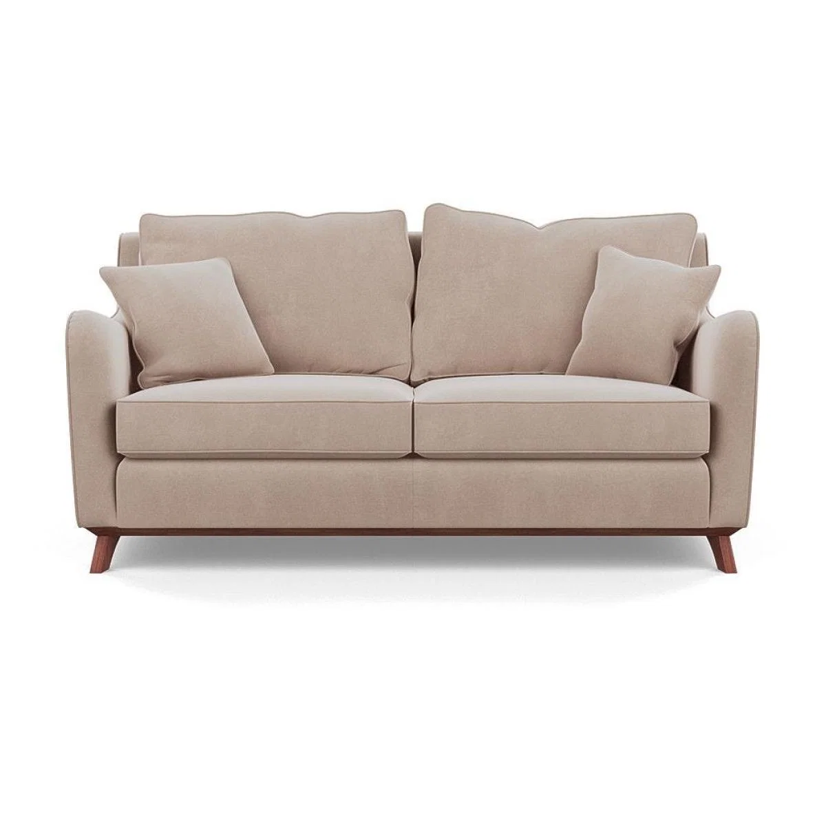 Heal's Ravello 3 Seater Sofa Velvet Midnight Natural - Heal's UK Furniture – image 73