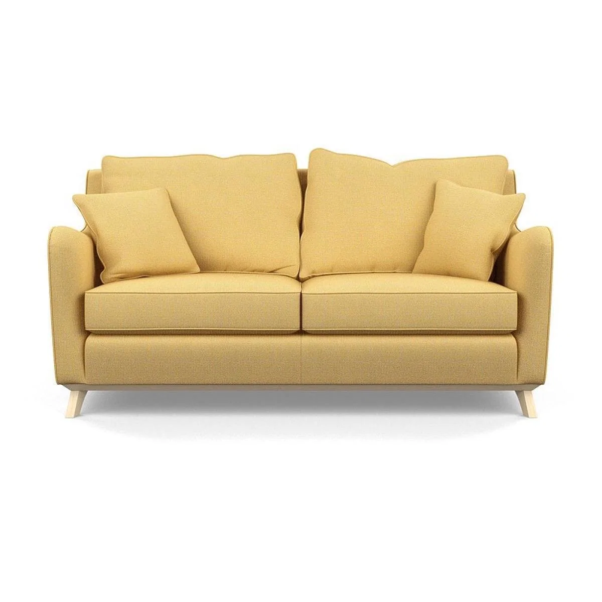 Heal's Ravello 3 Seater Sofa Velvet Midnight Natural - Heal's UK Furniture – image 78