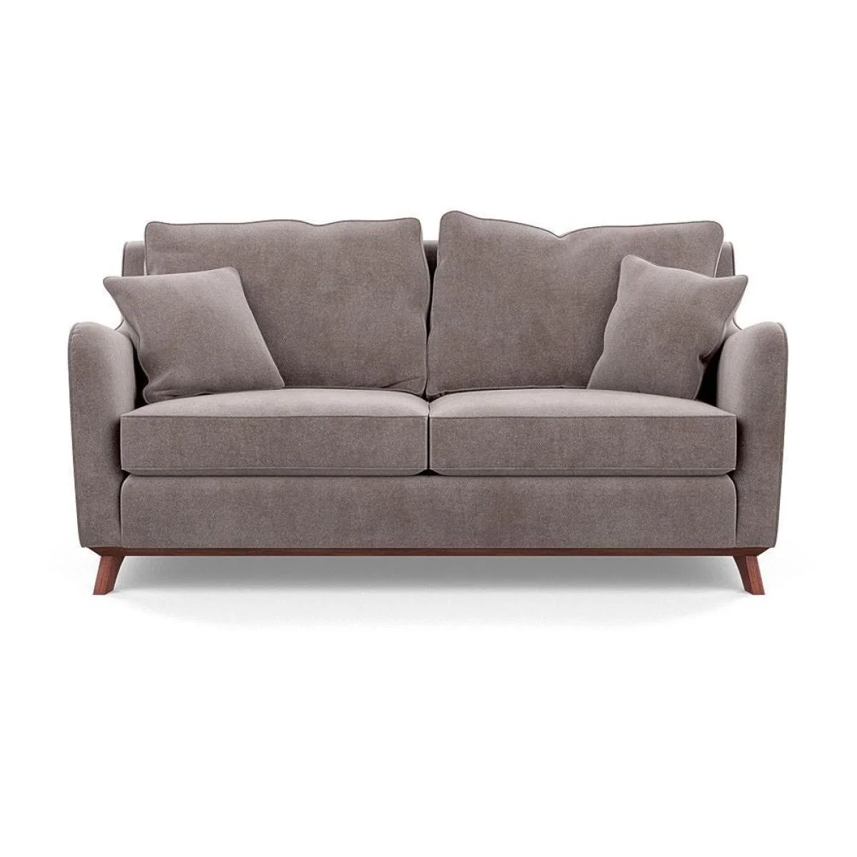 Heal's Ravello 3 Seater Sofa Velvet Midnight Natural - Heal's UK Furniture – image 79