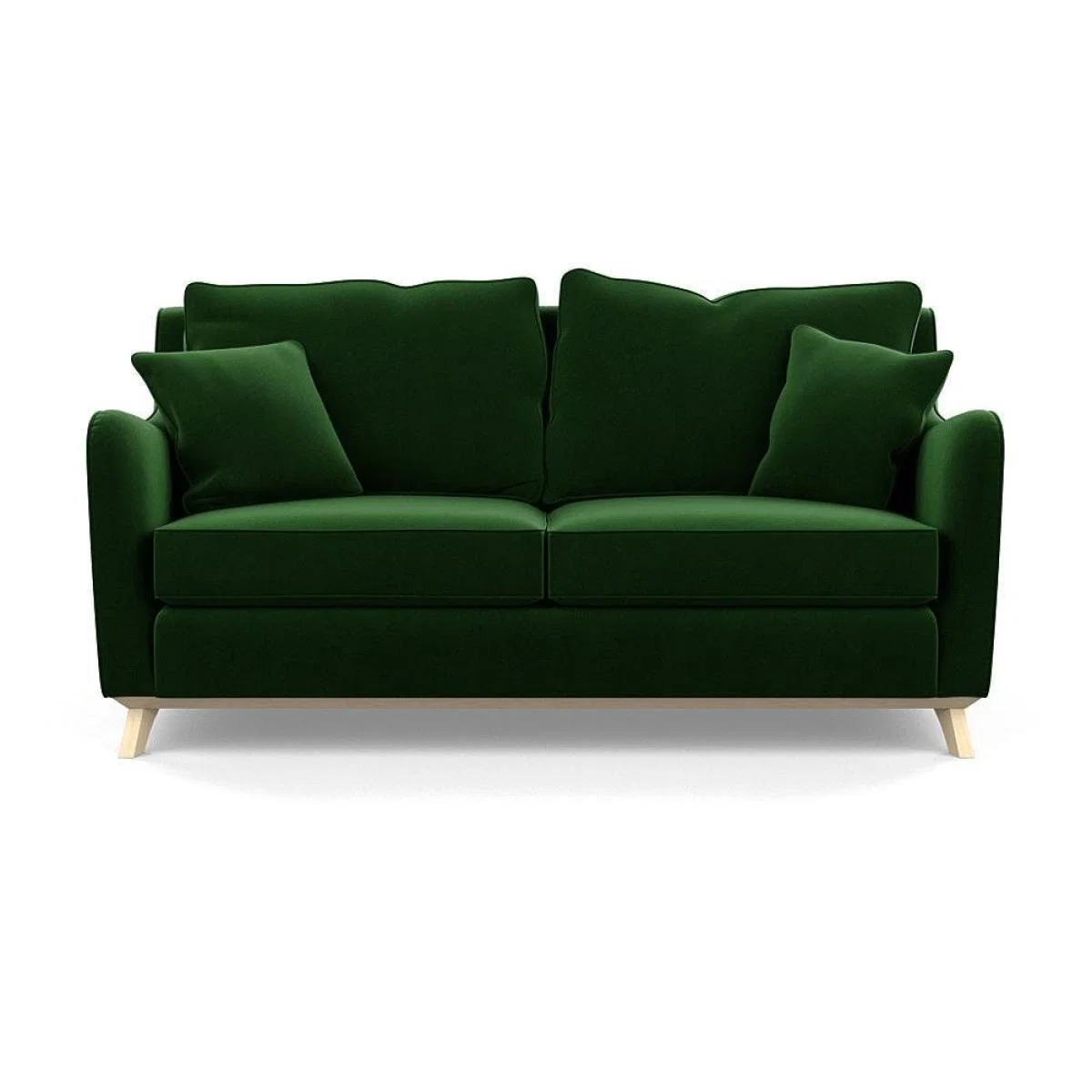Heal's Ravello 3 Seater Sofa Velvet Midnight Natural - Heal's UK Furniture – image 81