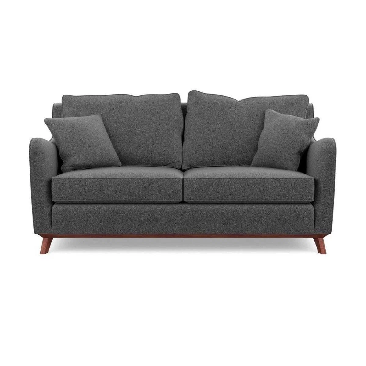 Heal's Ravello 3 Seater Sofa Velvet Midnight Natural - Heal's UK Furniture – image 86