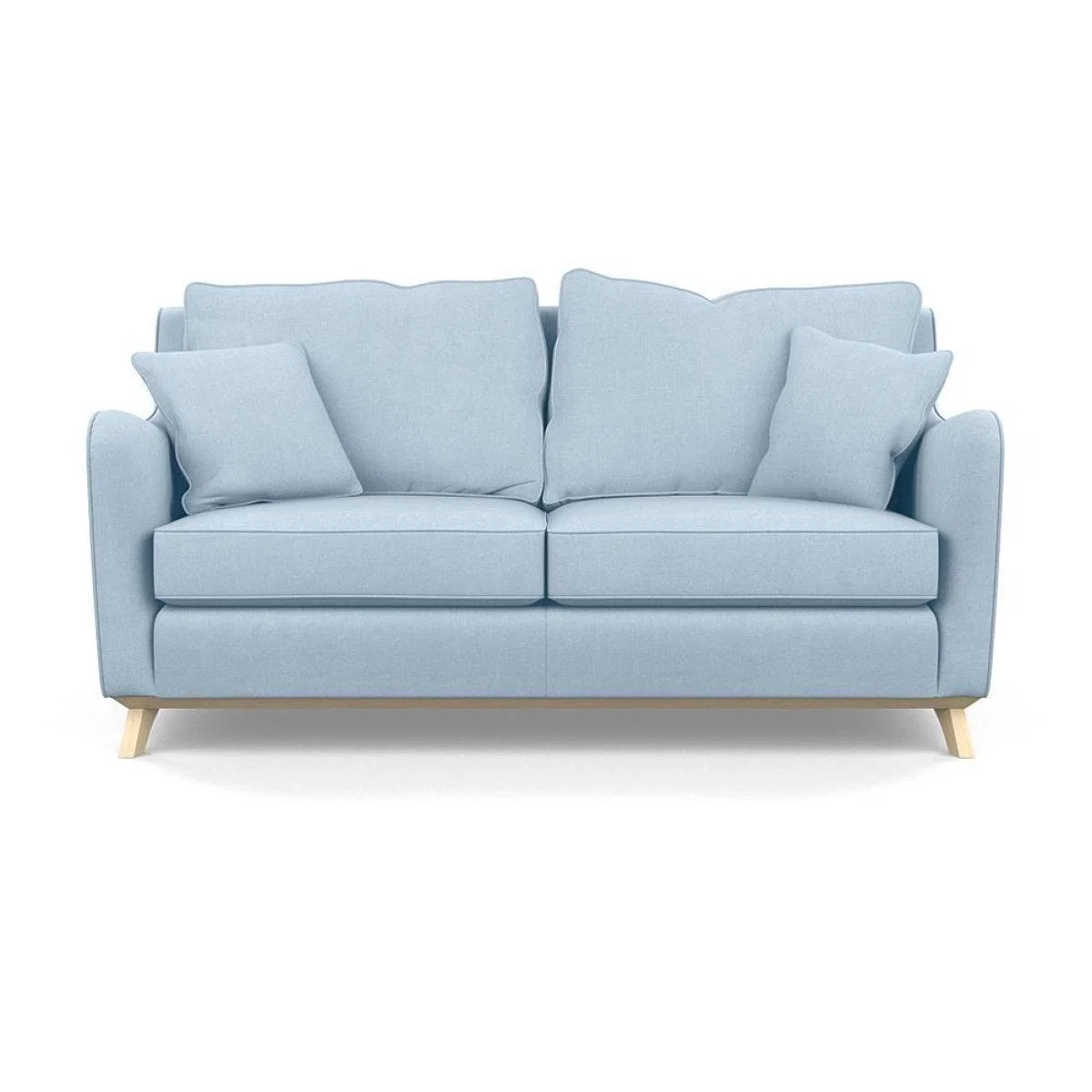 Heal's Ravello 3 Seater Sofa Velvet Midnight Natural - Heal's UK Furniture – image 90