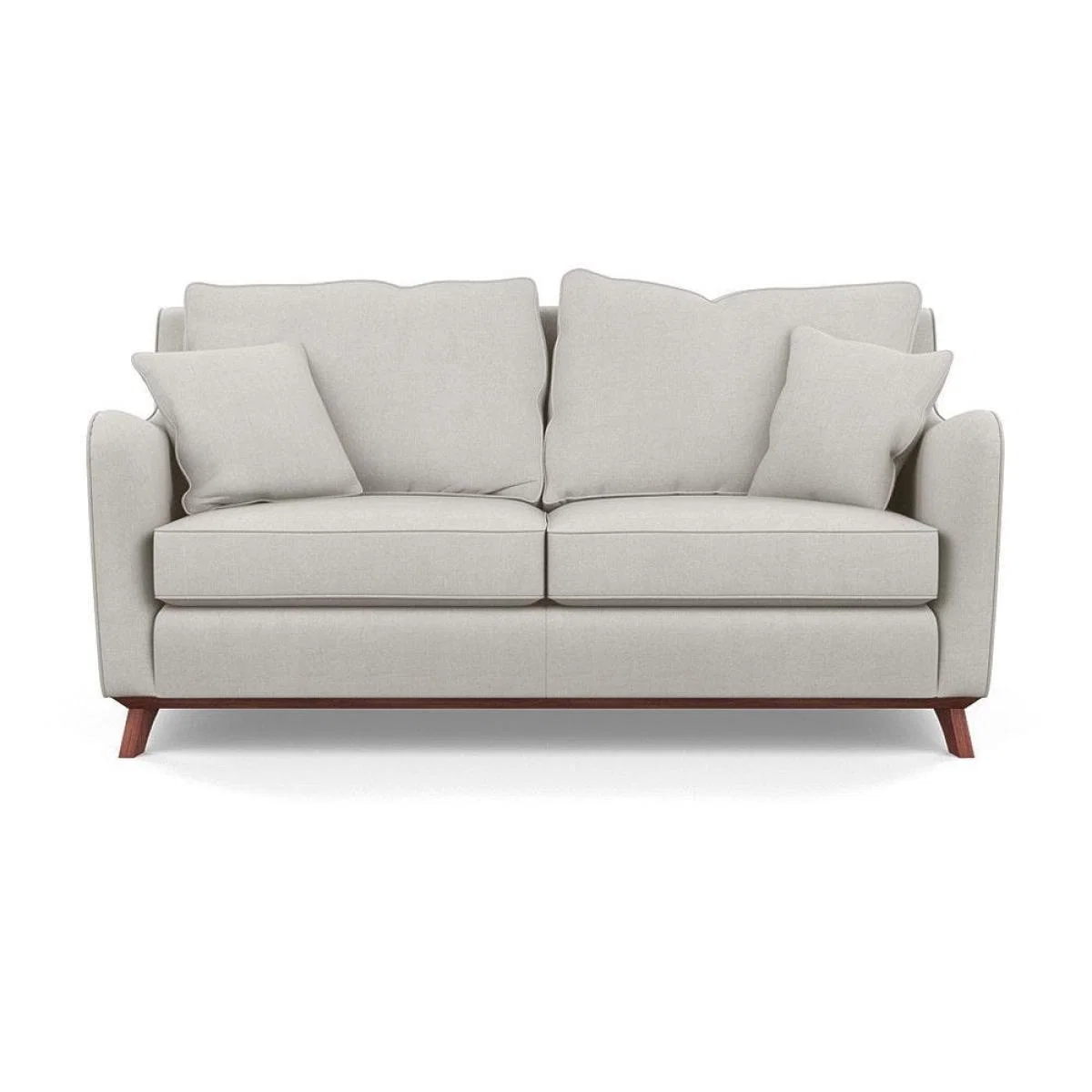 Heal's Ravello 3 Seater Sofa Velvet Midnight Natural - Heal's UK Furniture – image 94