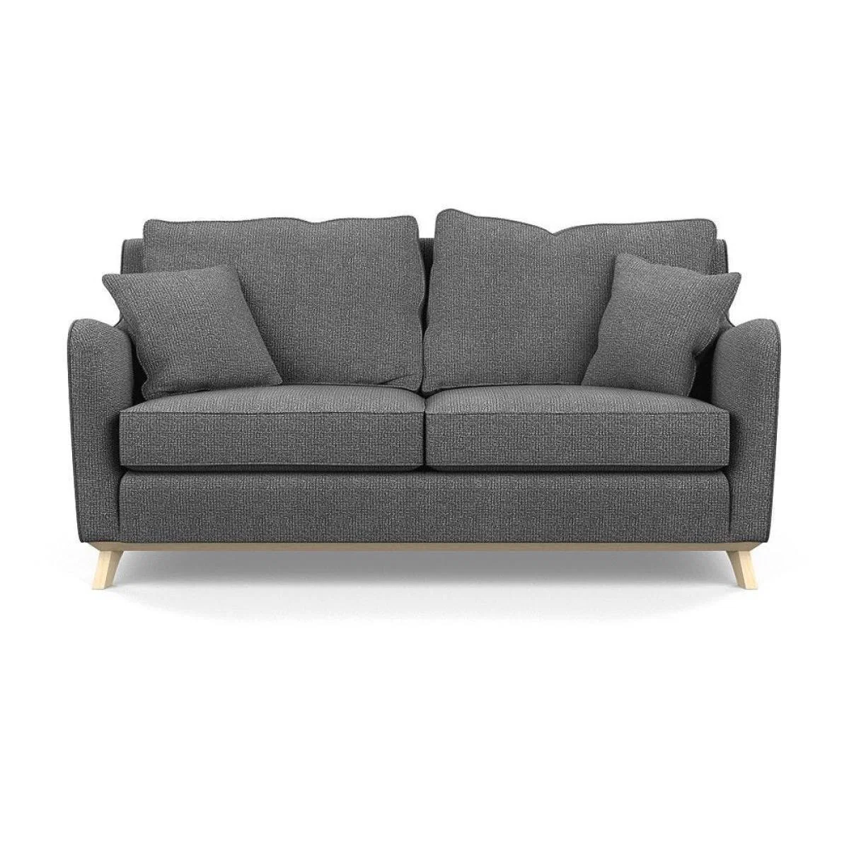 Heal's Ravello 3 Seater Sofa Velvet Midnight Natural - Heal's UK Furniture – image 97