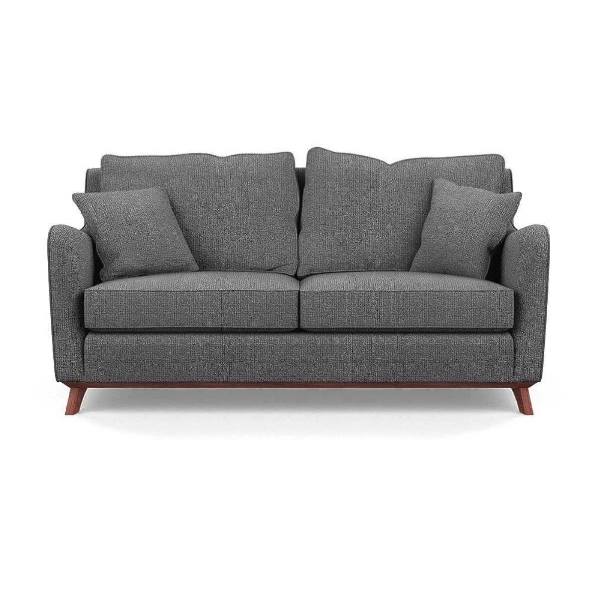 Heal's Ravello 3 Seater Sofa Velvet Midnight Natural - Heal's UK Furniture – image 98