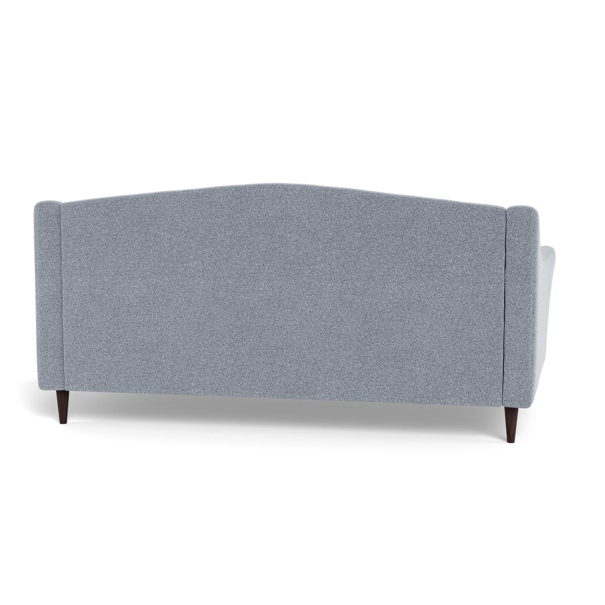 Heal's Somerset 3 Seater Sofa Boucle Steel Walnut Stained Feet – image 5