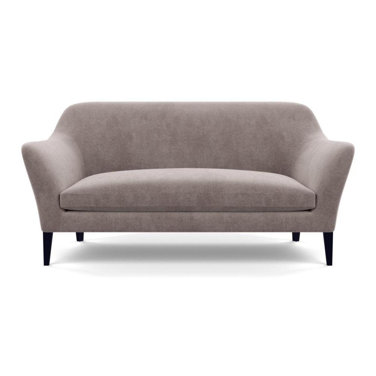 Heal's Wallis 3 Seater Sofa Smart Velvet Petrol Stained Oak Feet – image 17