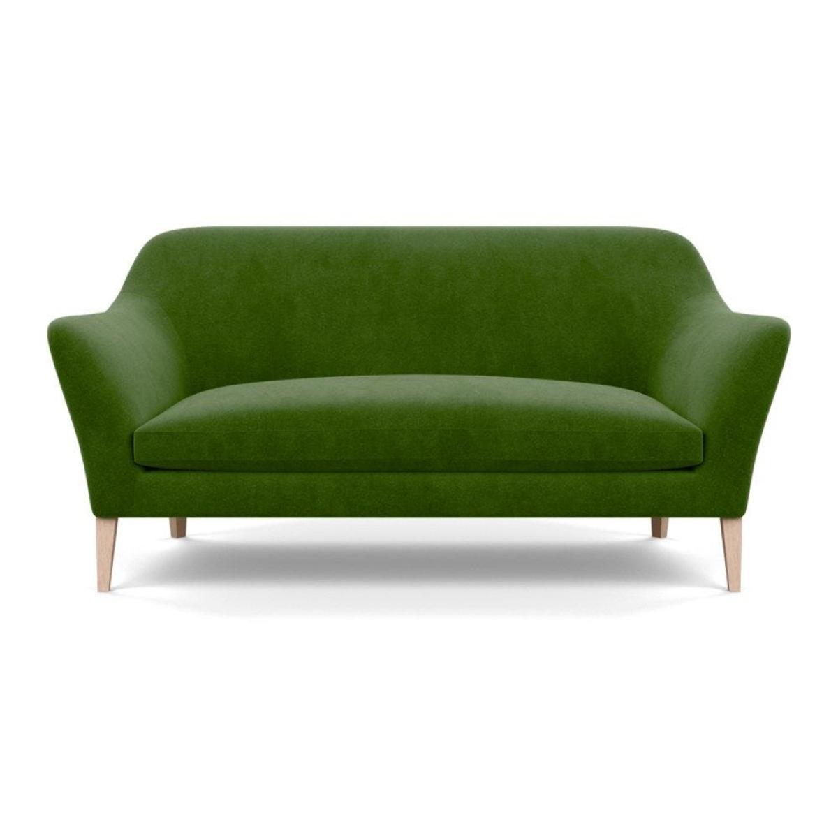Heal's Wallis 3 Seater Sofa Smart Velvet Petrol Stained Oak Feet – image 27