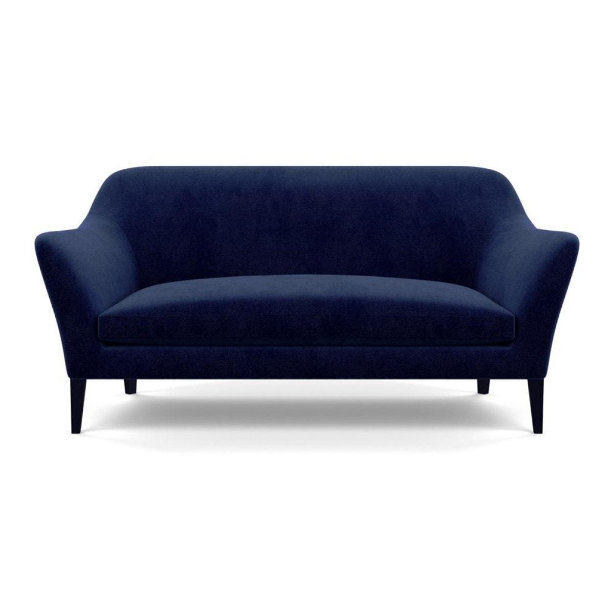 Heal's Wallis 3 Seater Sofa Smart Velvet Petrol Stained Oak Feet – image 47