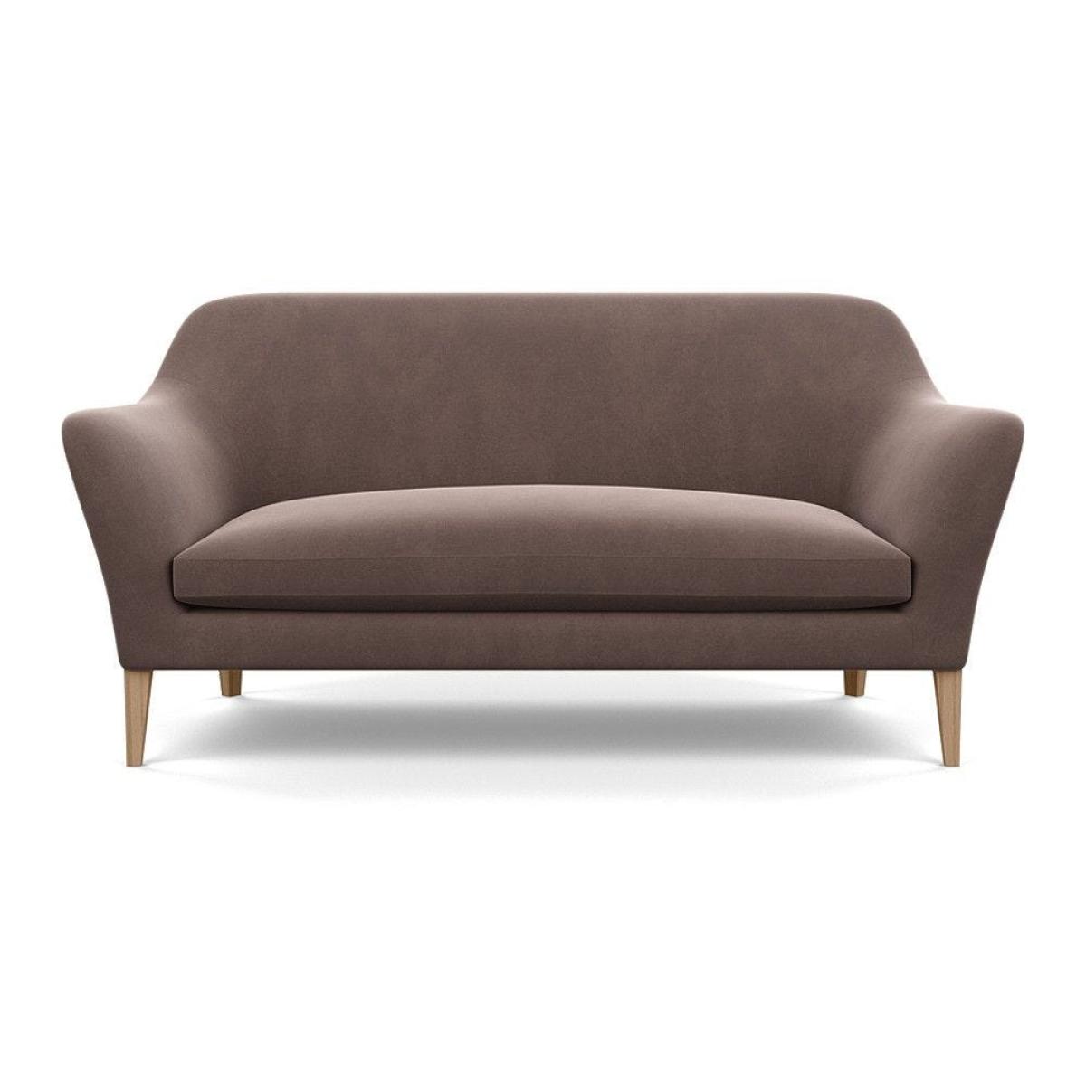 Heal's Wallis 3 Seater Sofa Smart Velvet Petrol Stained Oak Feet – image 84