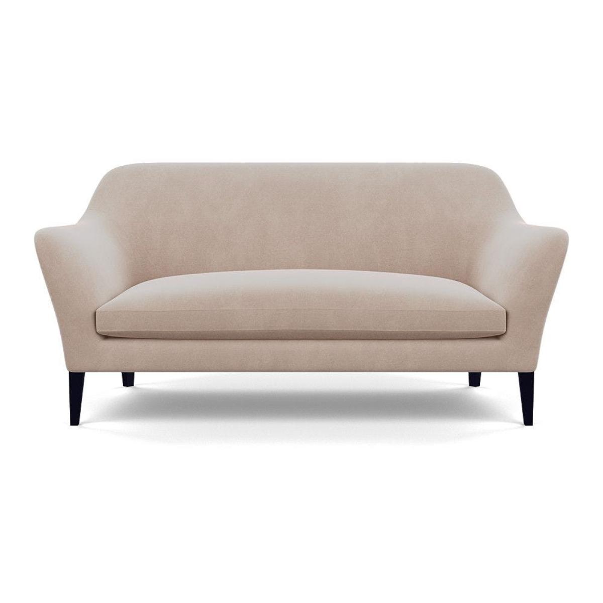 Heal's Wallis 3 Seater Sofa Smart Velvet Petrol Stained Oak Feet – image 94