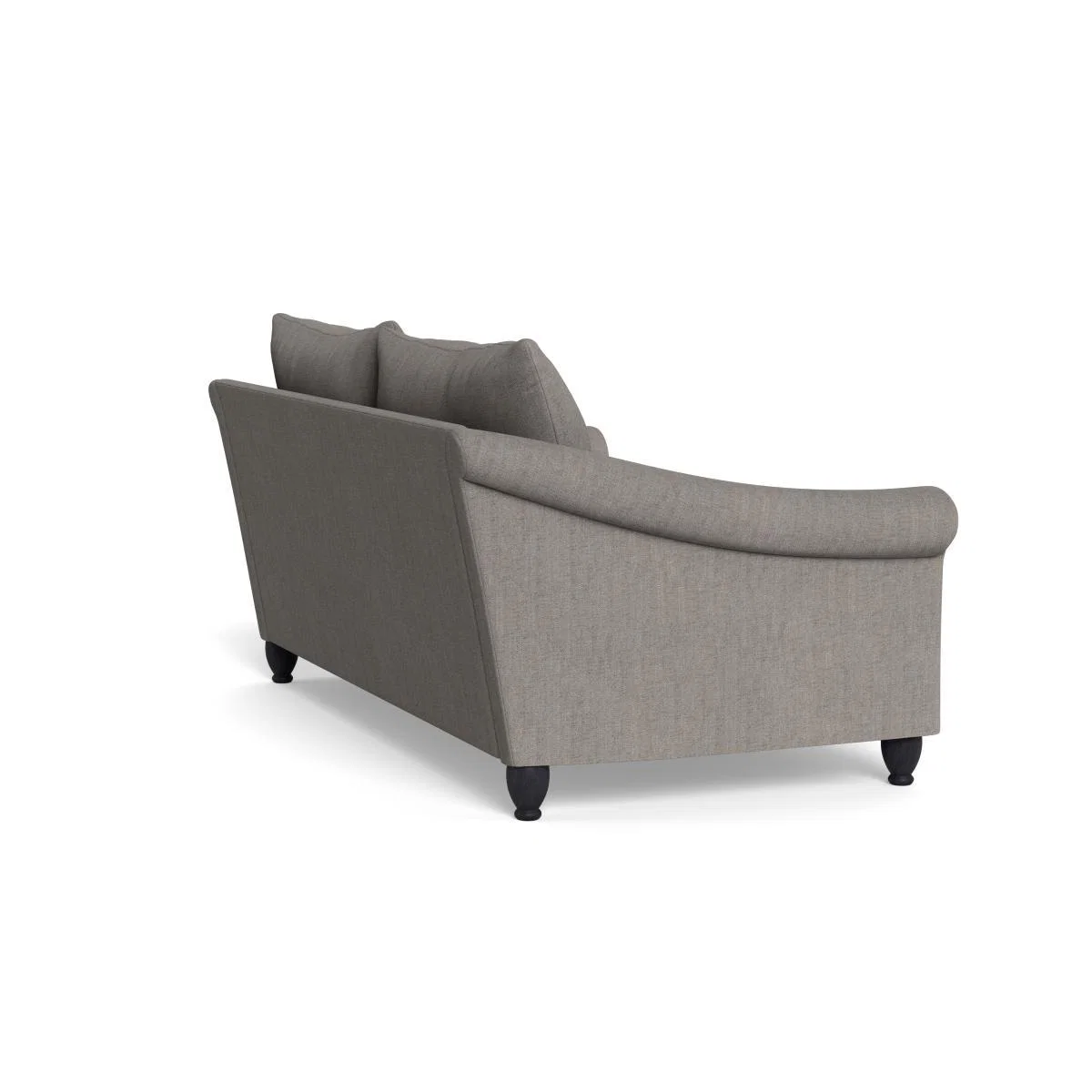 Heal's Devon 3 Seater Broad Weave Pebble Walnut Stain Beech Feet - Heal's UK Furniture – image 4